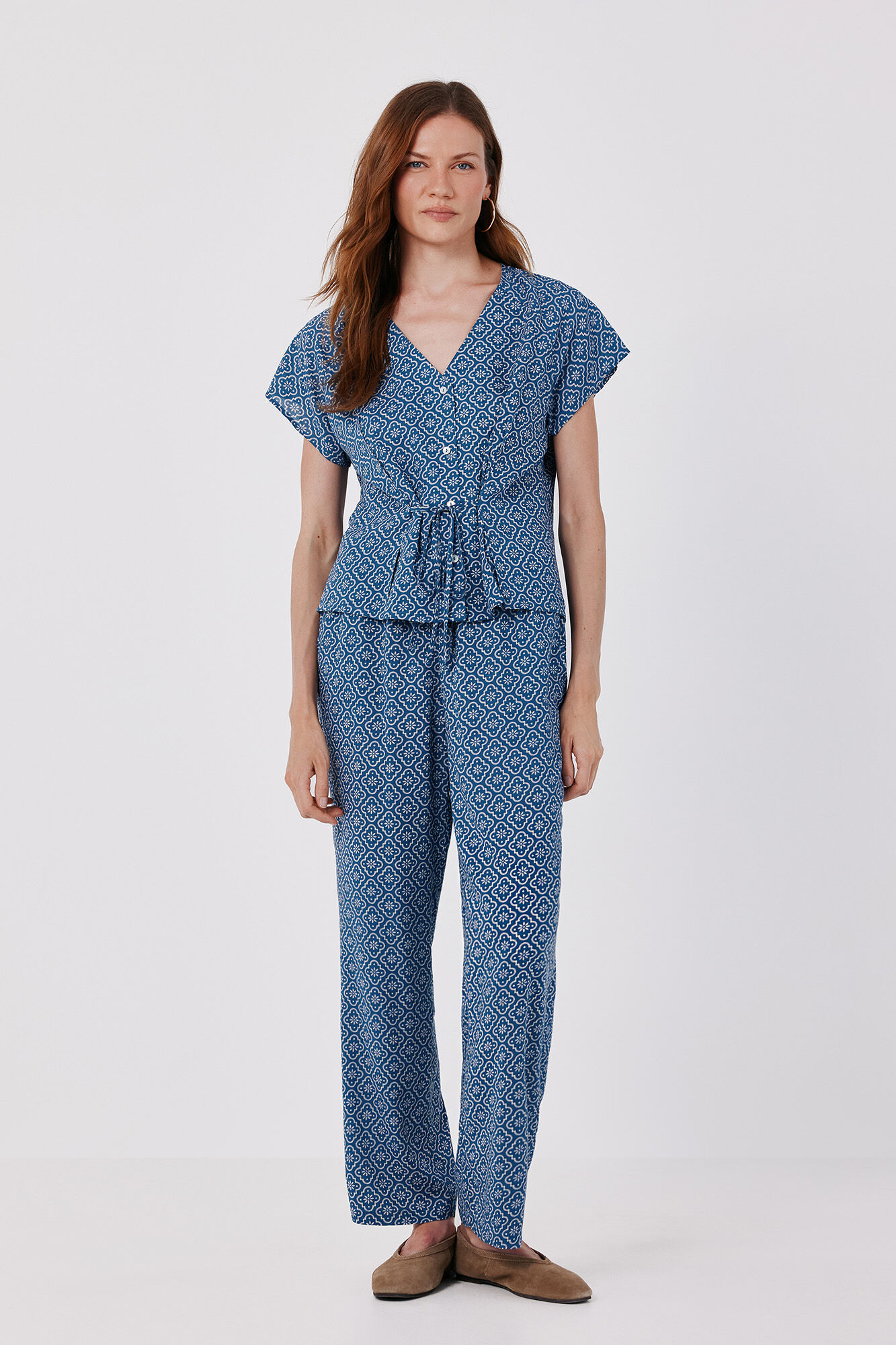 Cortefiel Printed blouse