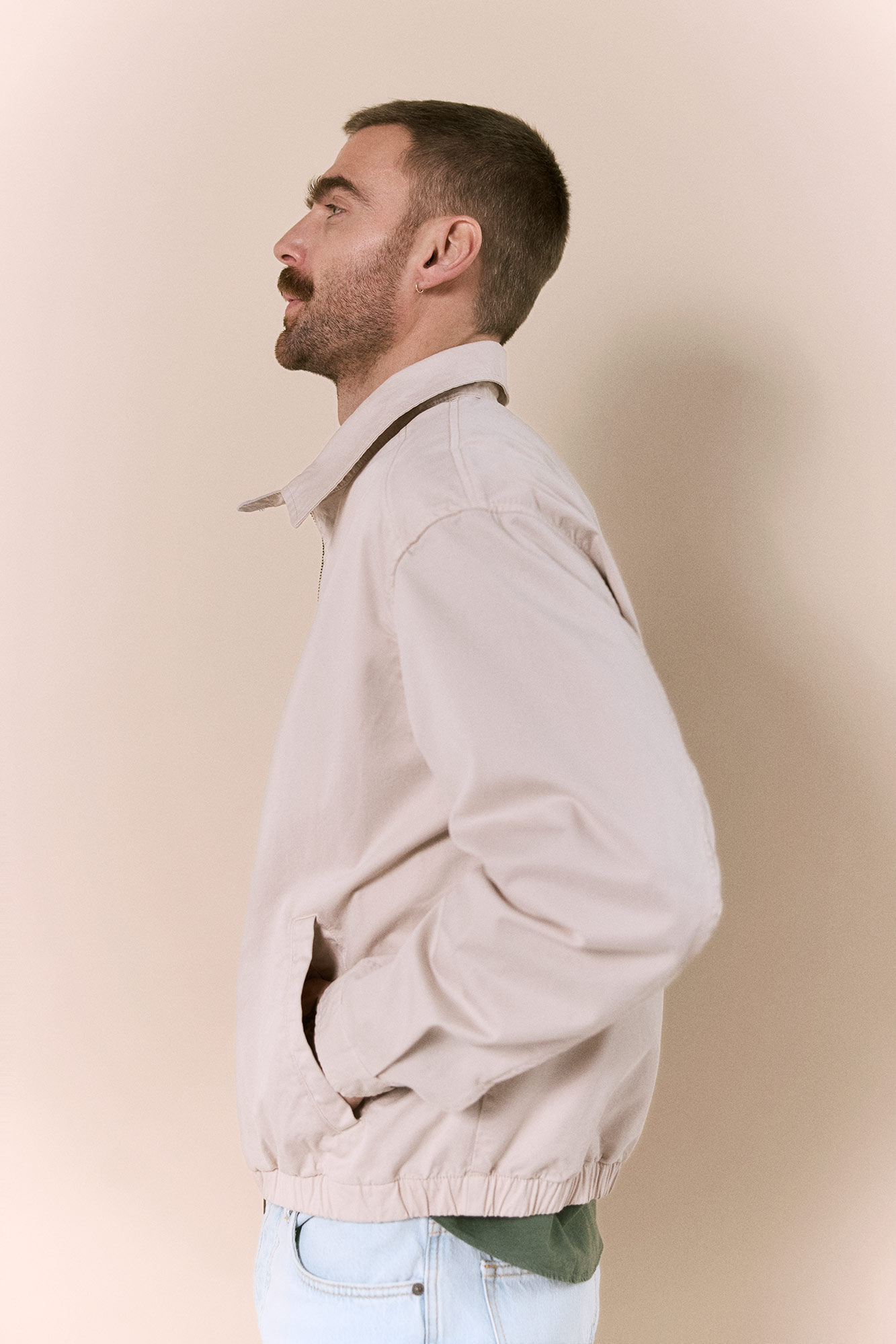 OOTO Light casual jacket Beige