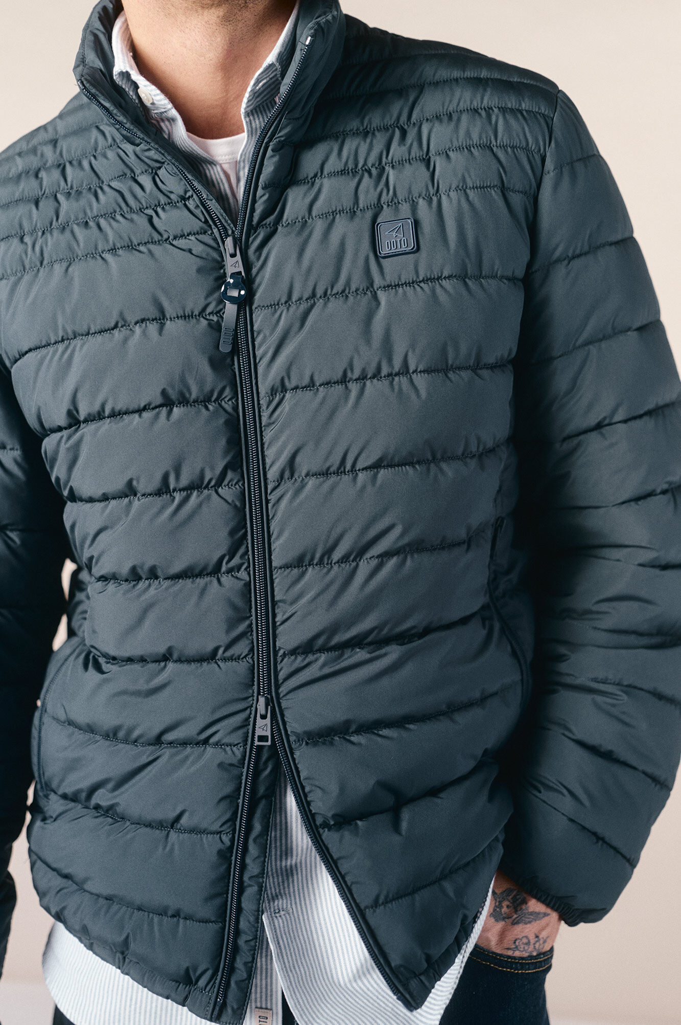 OOTO Ultralight puffer jacket Blue
