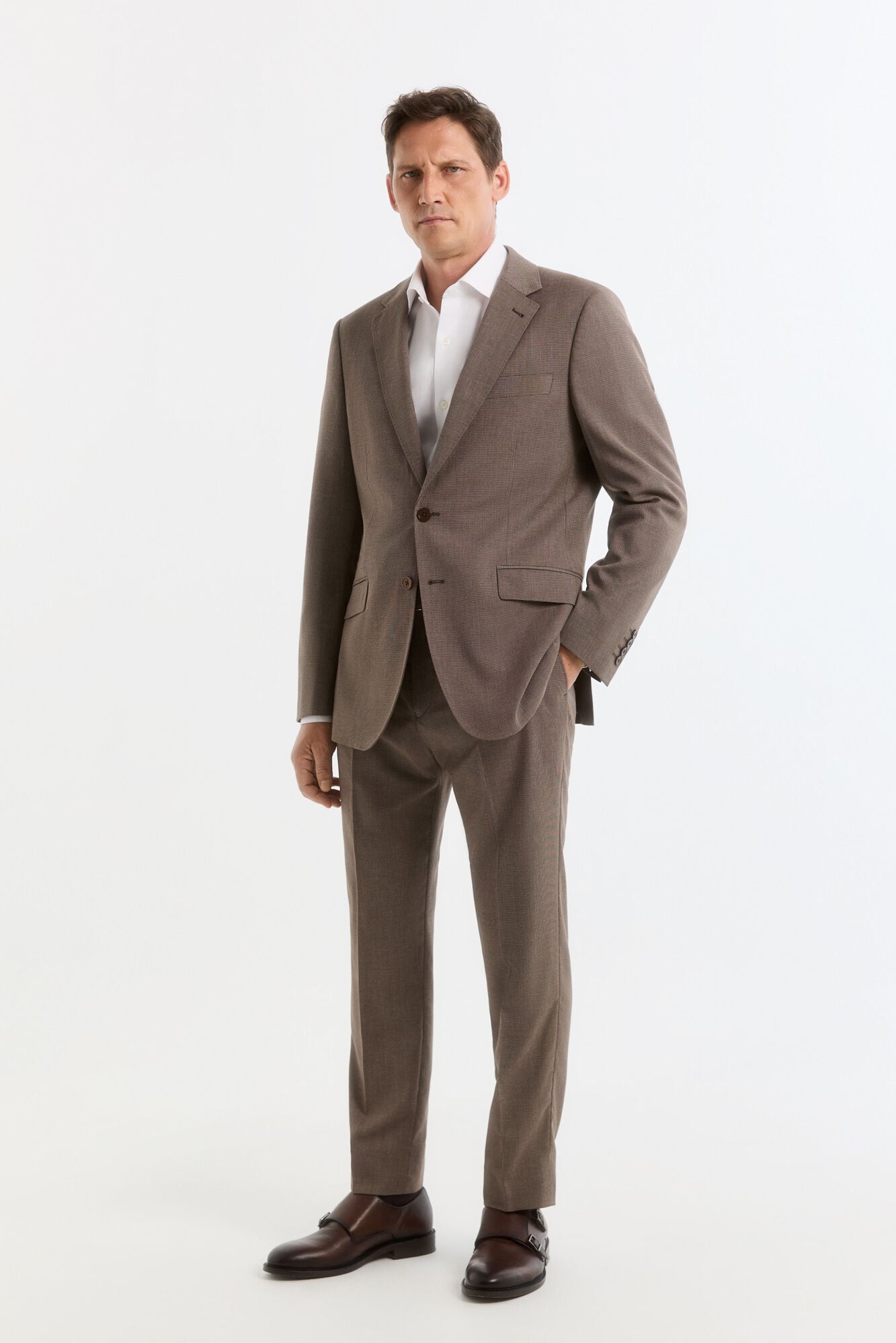 Cortefiel Mole eye bird's eye blazer