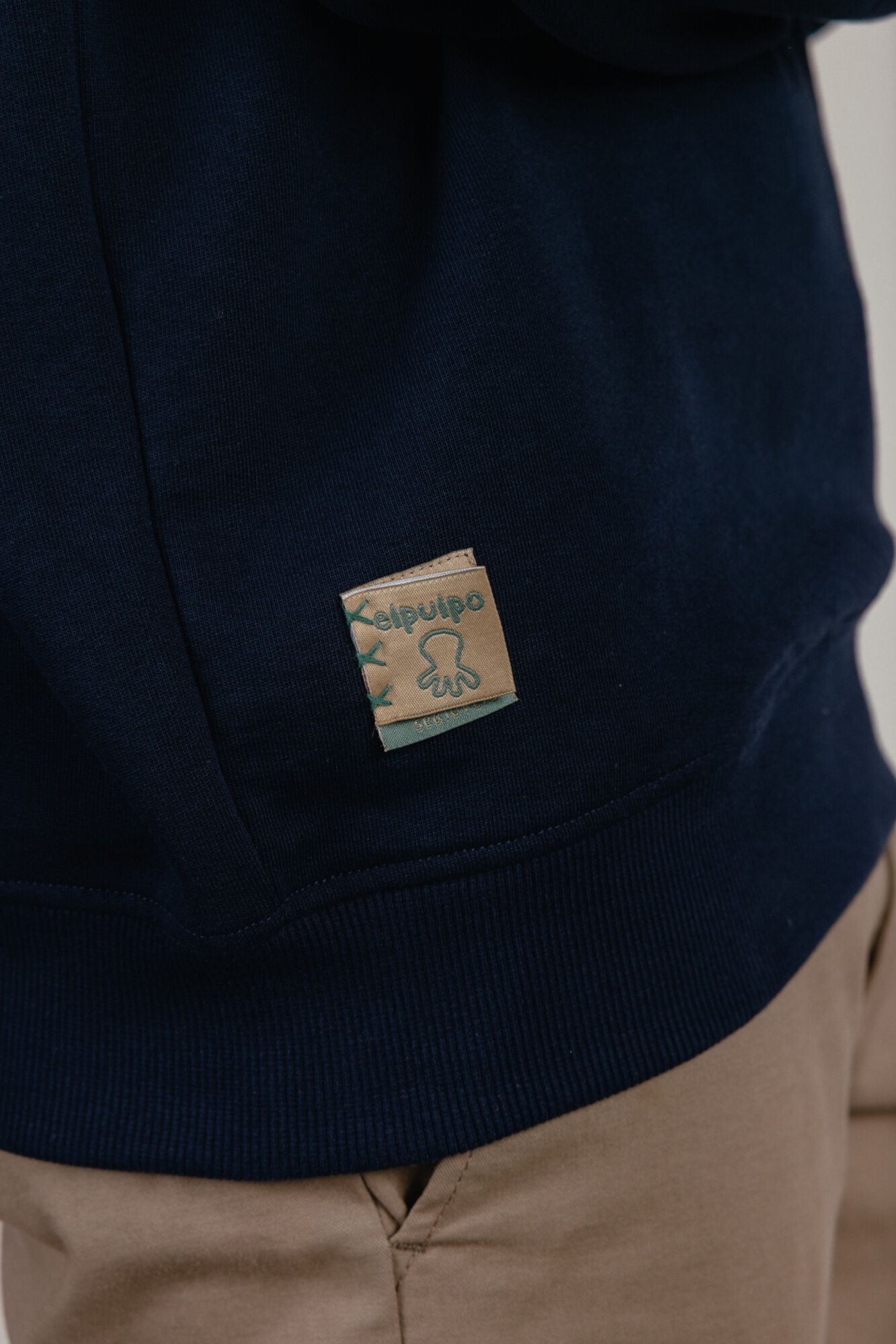 elPulpo Crew neck sweatshirt Navy