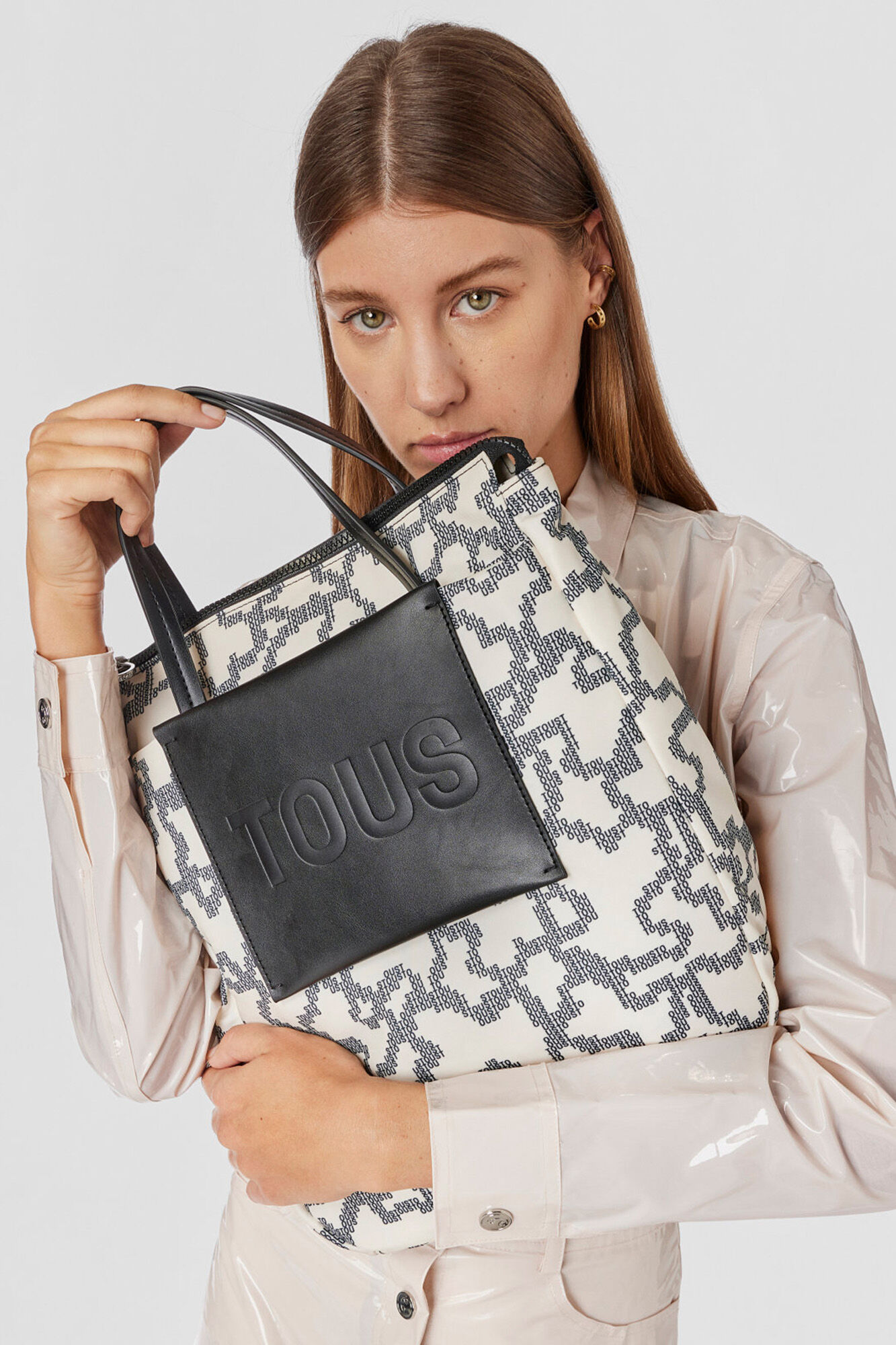 Tous Kaos Pix Soft beige backpack Beige