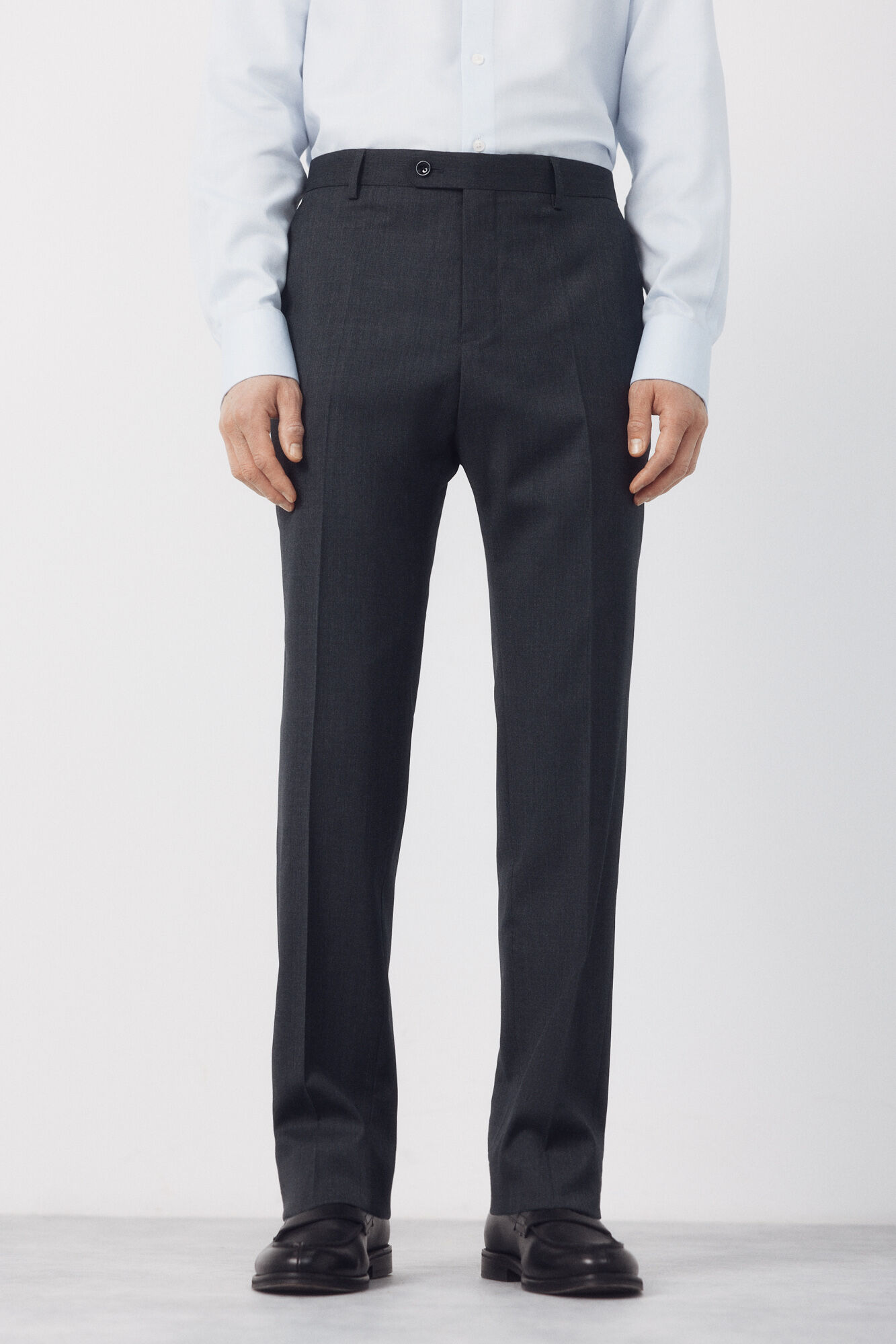 Cortefiel Plain COOLMAX&reg; tailored trousers