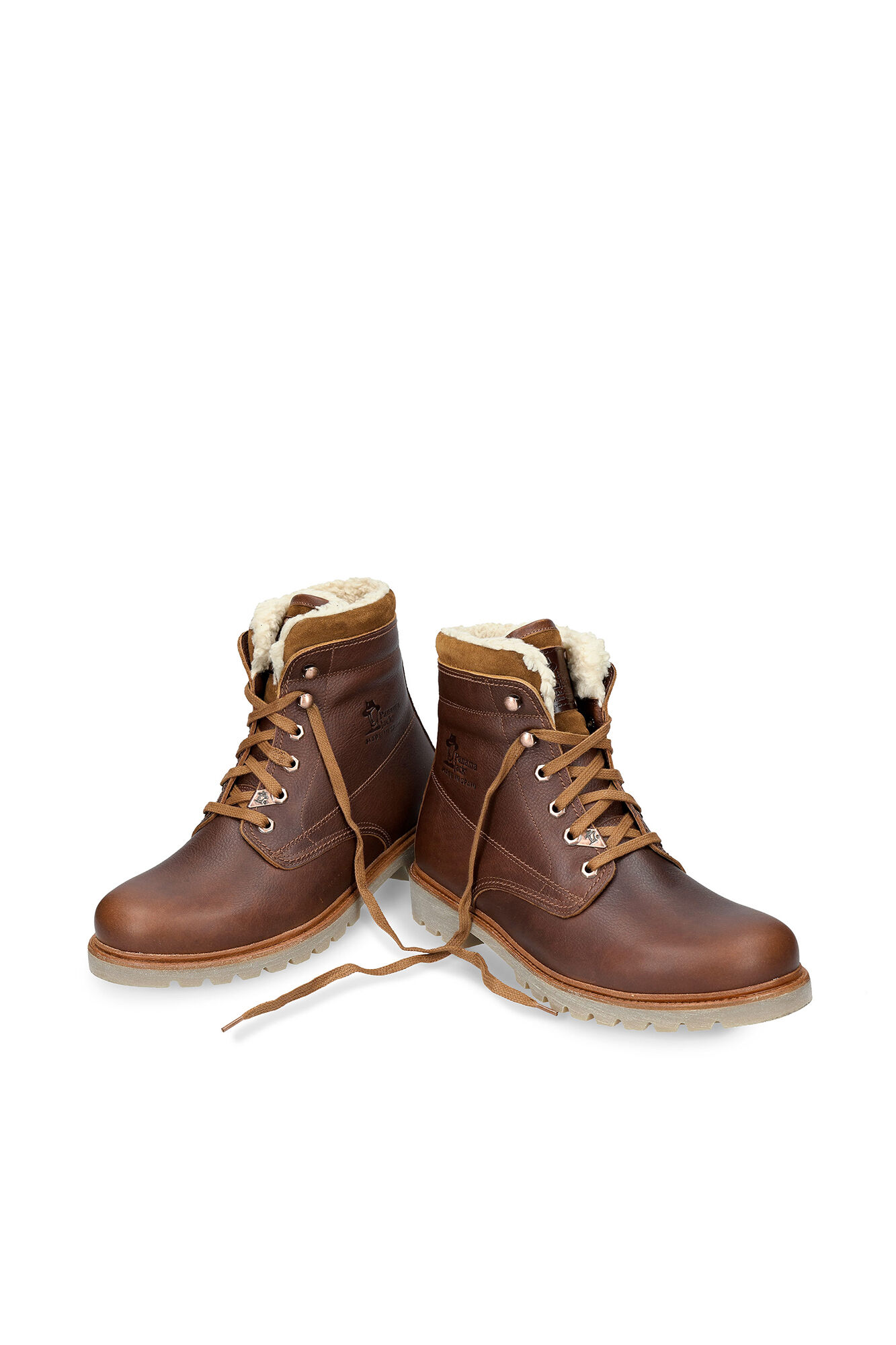 Panama Jack Men's nappa leather boots Brown