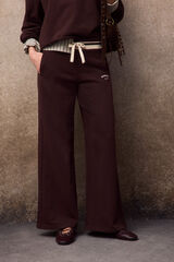 Slowlove Pantal&oacute;n de chandal Marr&oacute;n oscuro