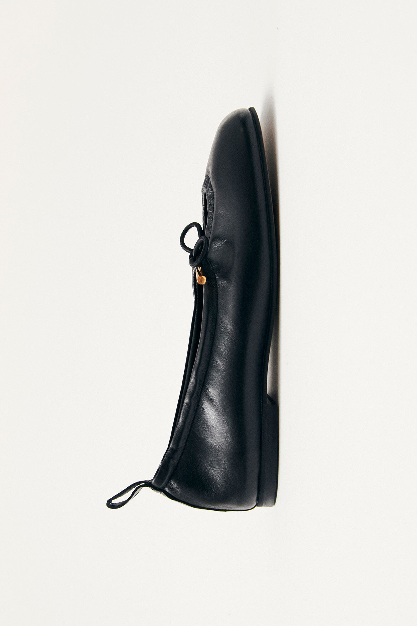 Alohas Rosalind leather ballet flats Black