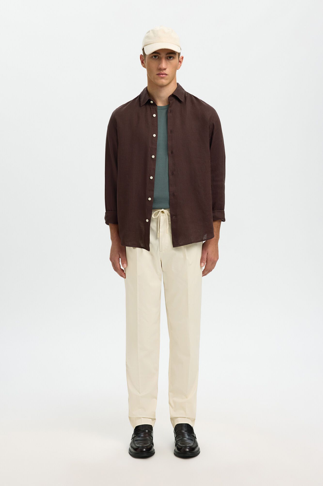 Selected Casual pleated trousers