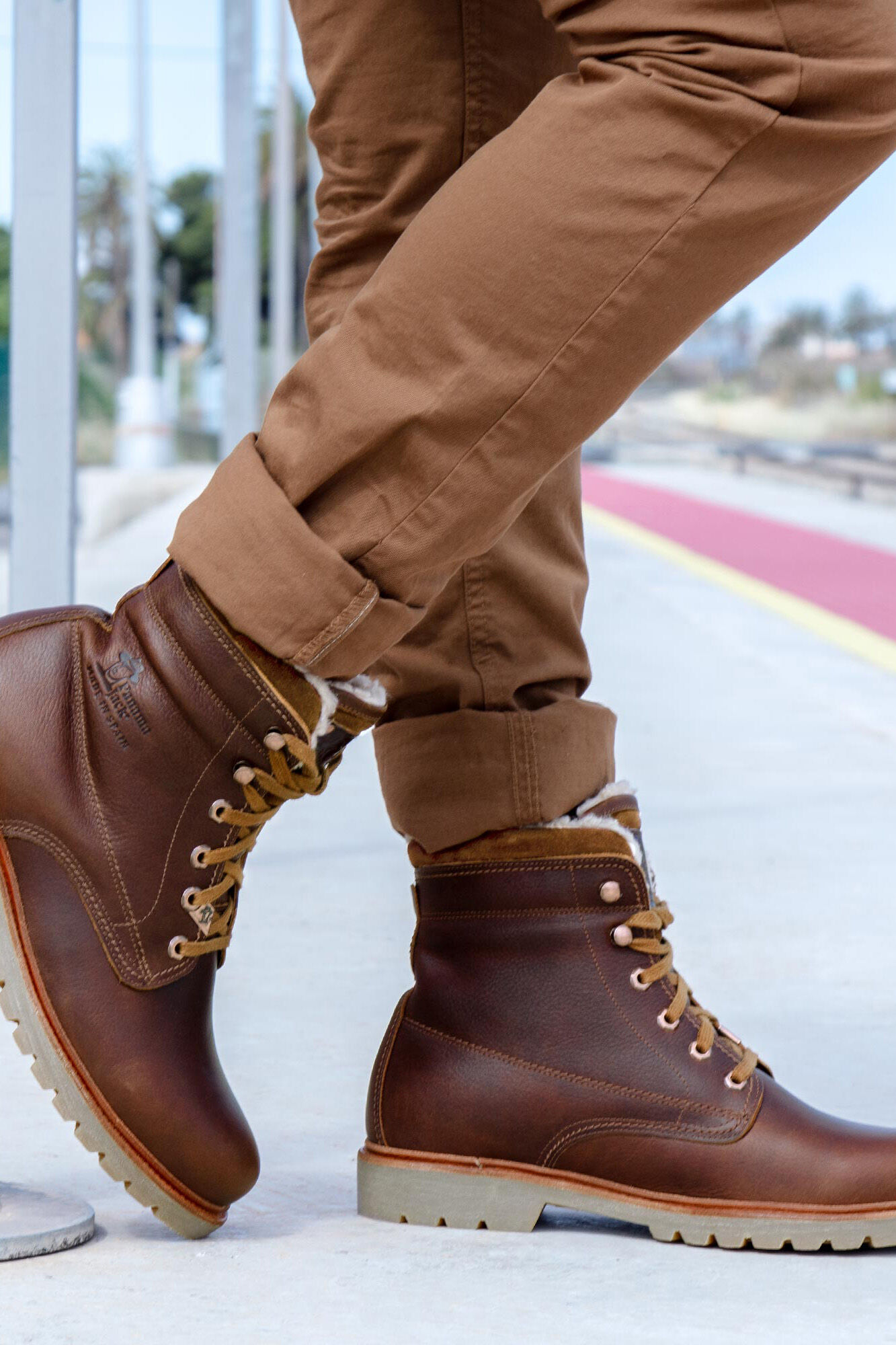 Panama Jack Men's nappa leather boots
