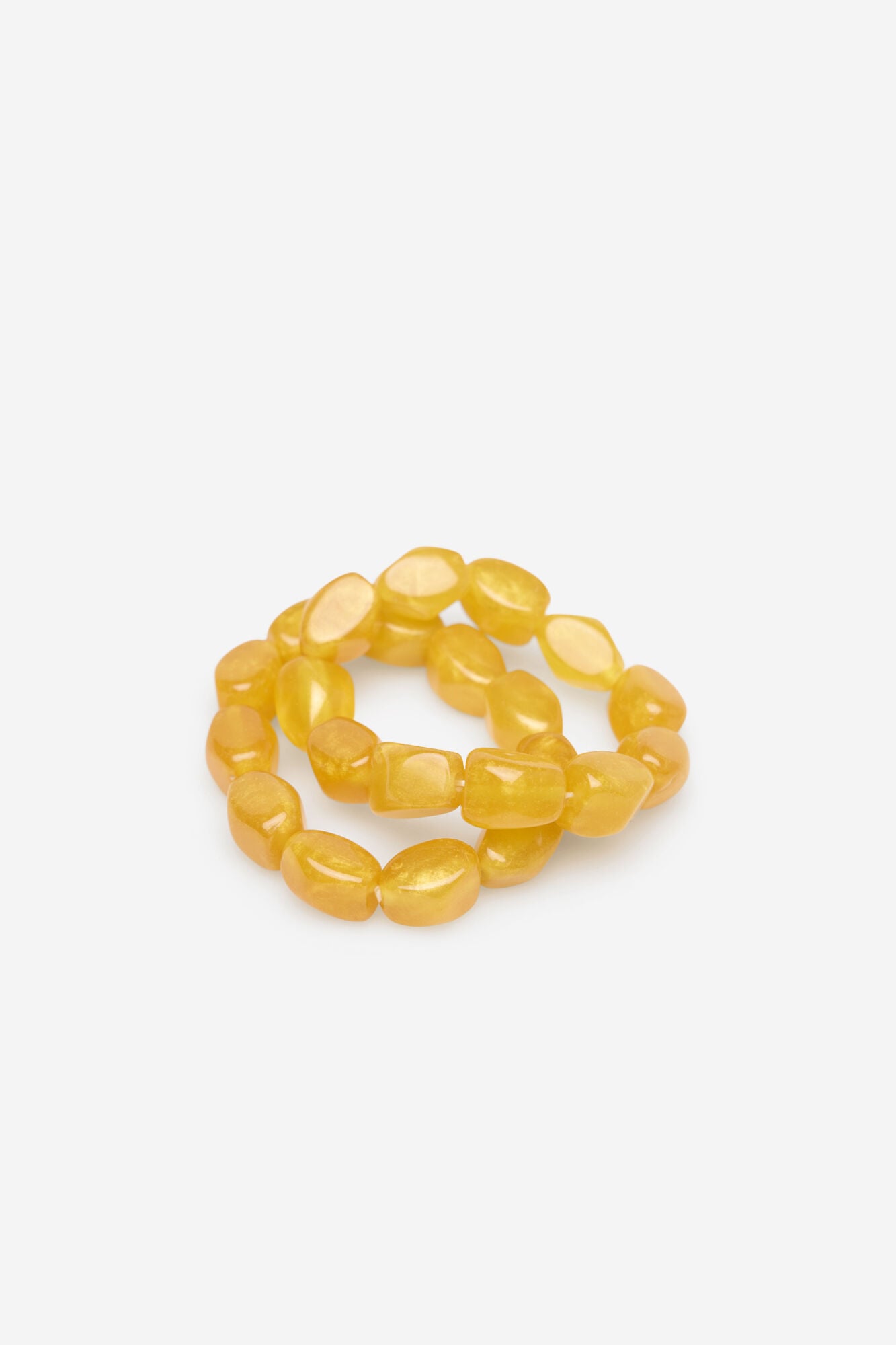 Cortefiel Resin bead bracelet