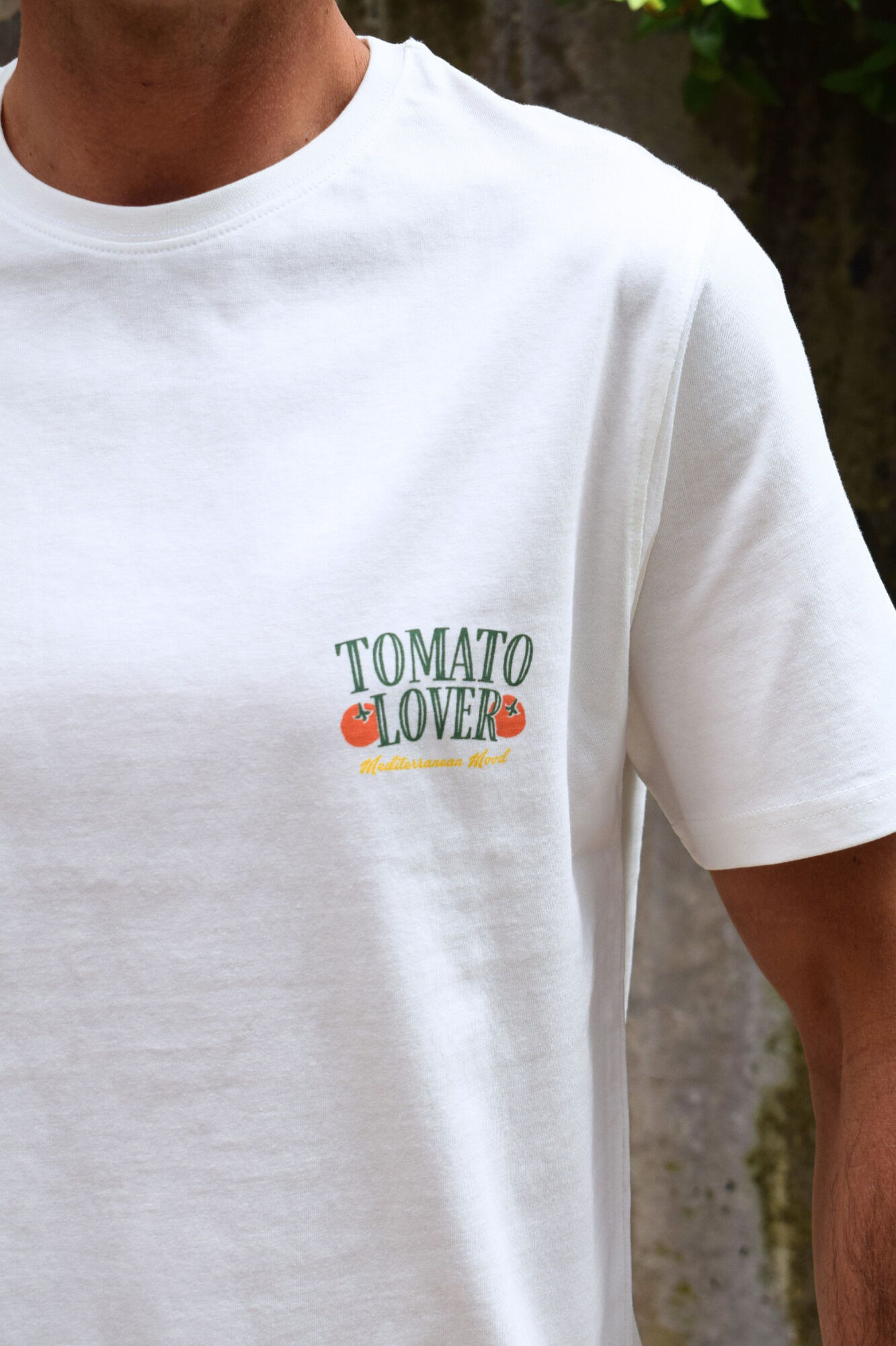 Cloking Lobster T-shirt Printed white