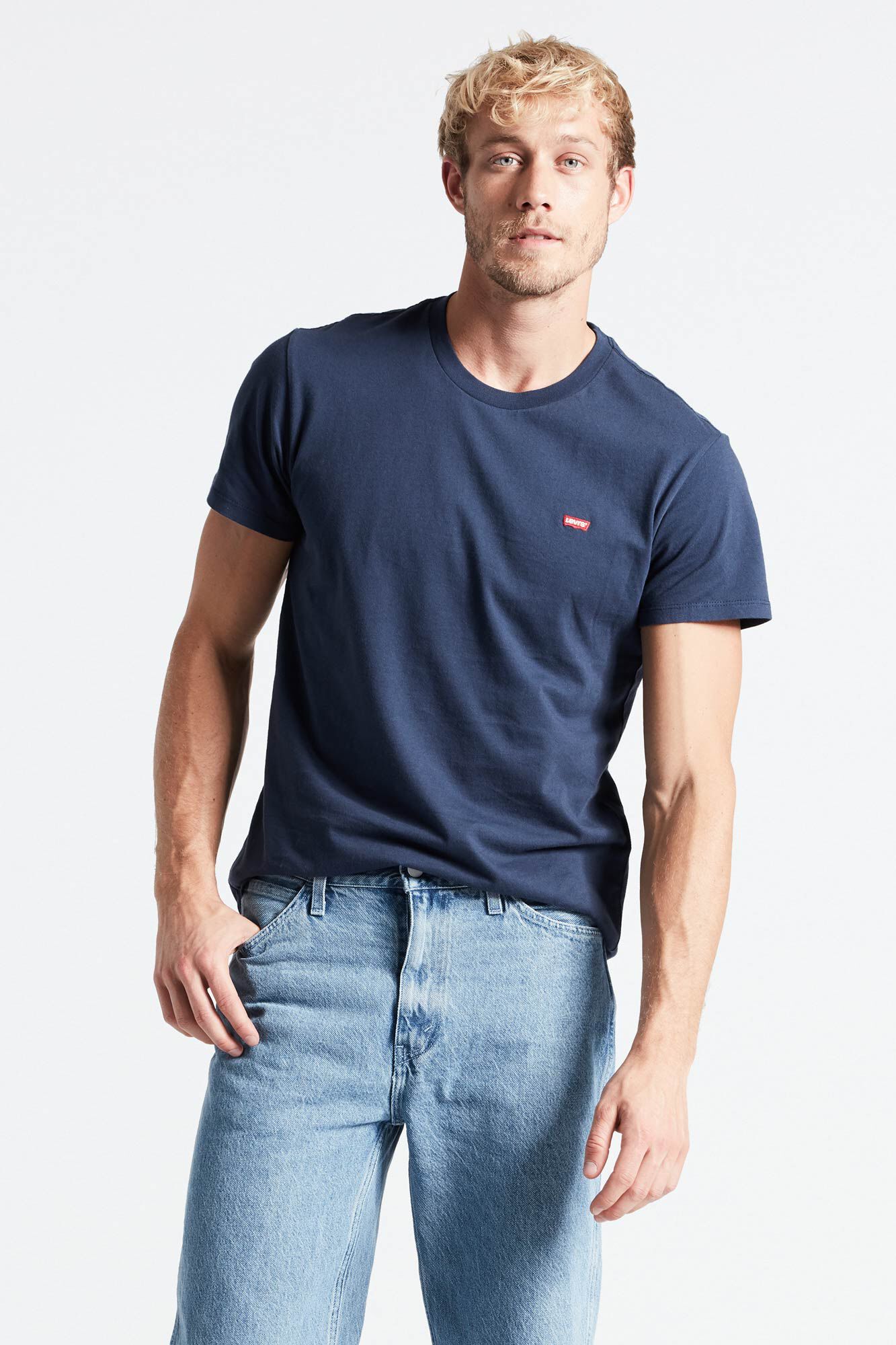 Levi's T-shirt Levi's&reg; original com log&oacute;tipo no peito Azul