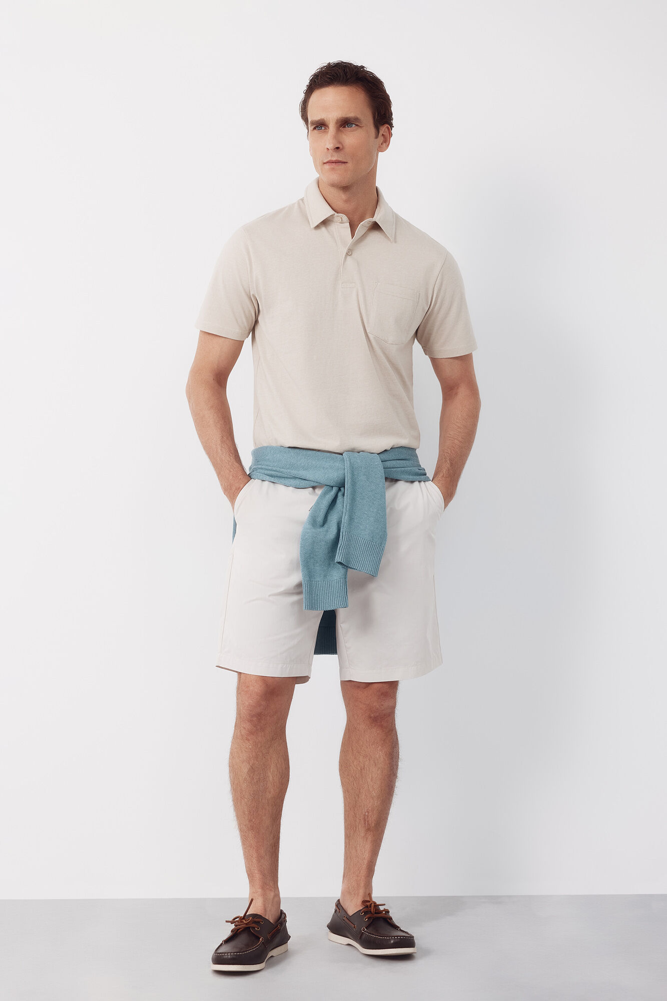 Cortefiel Polo rayas bolsillo