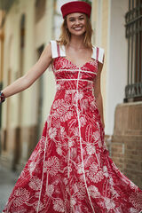 Panambi Vestido Yaran Vermelho