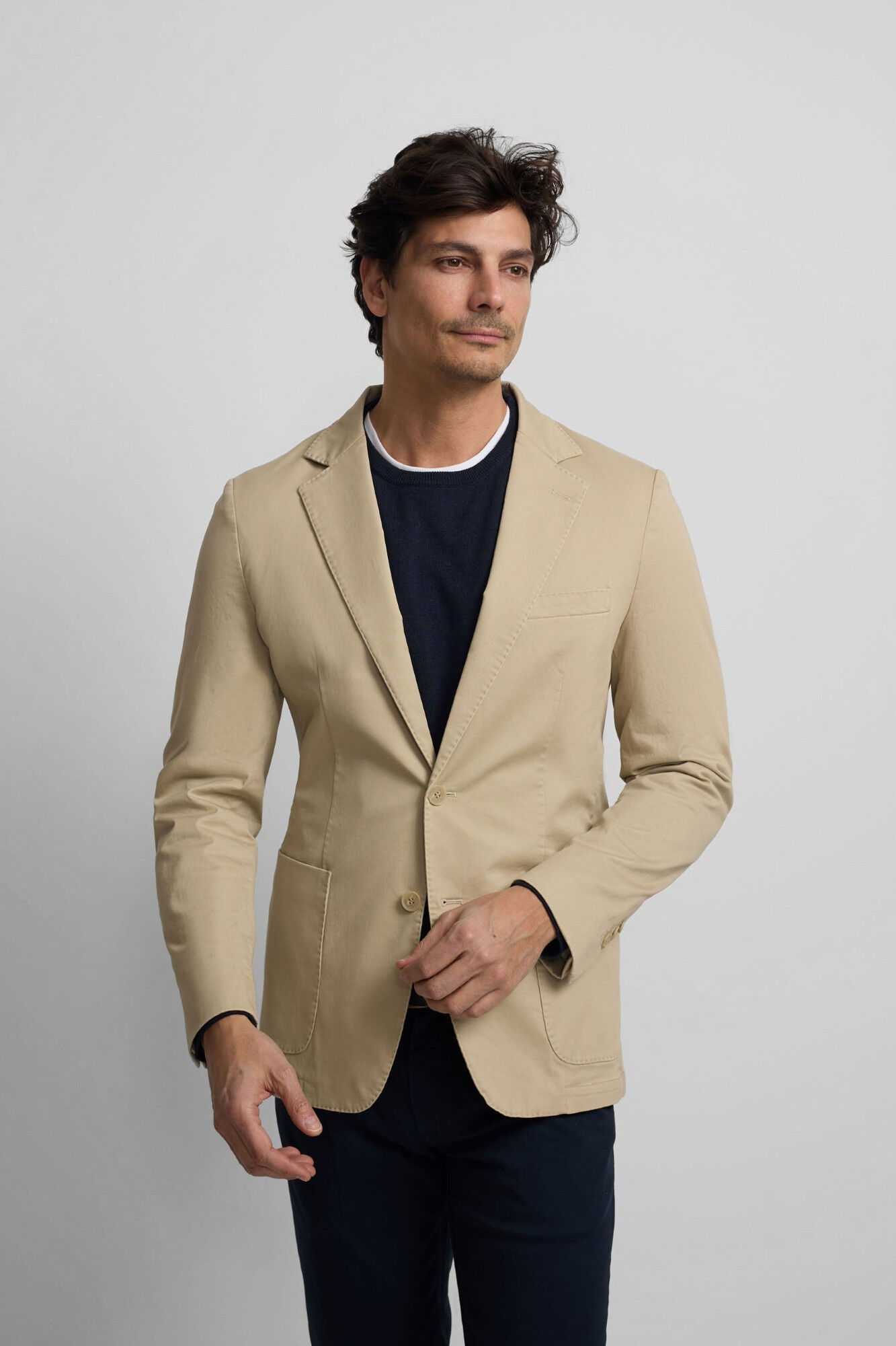 Silbon Casual blazer Beige
