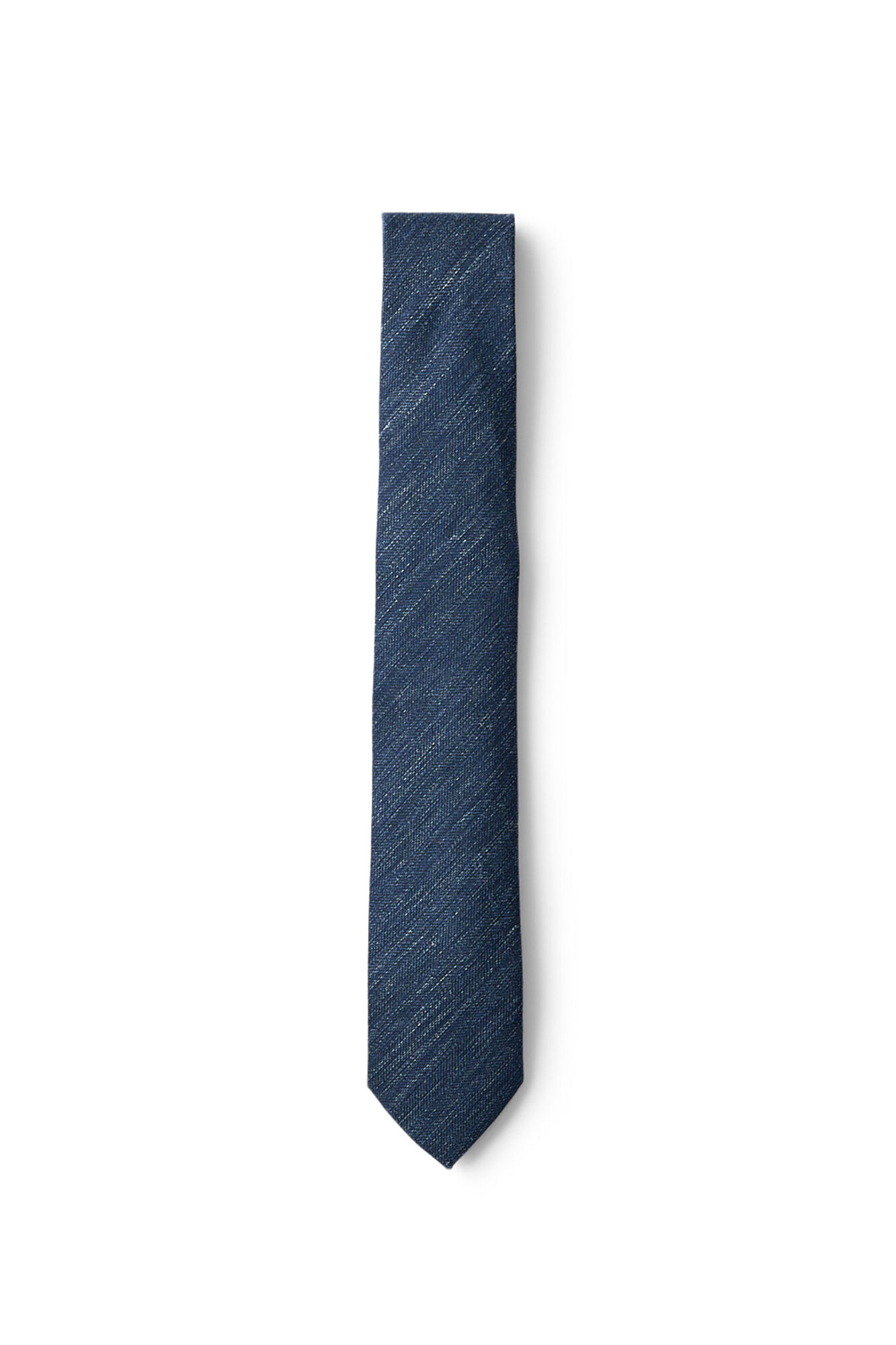 Selected Men's printed tie Navy