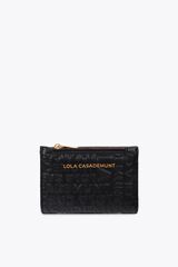 Lola Casademunt Monogram basic purse Black