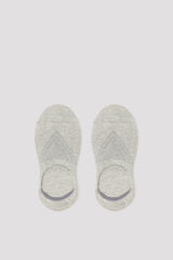 Cortefiel No-show socks with COOLMAX&reg; Grey