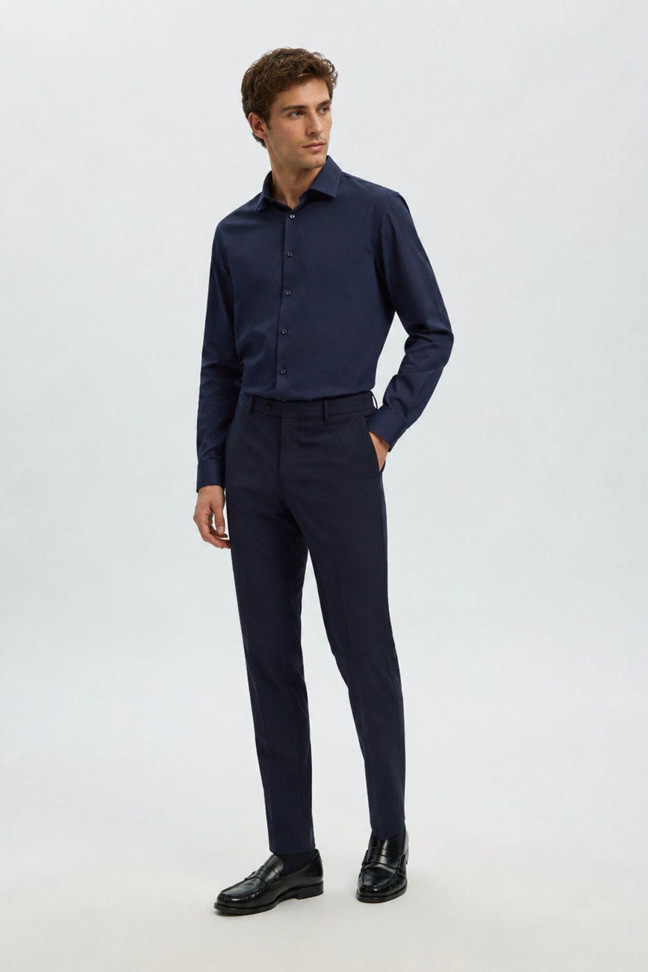 Selected Camisa Slim Fit de vestir
