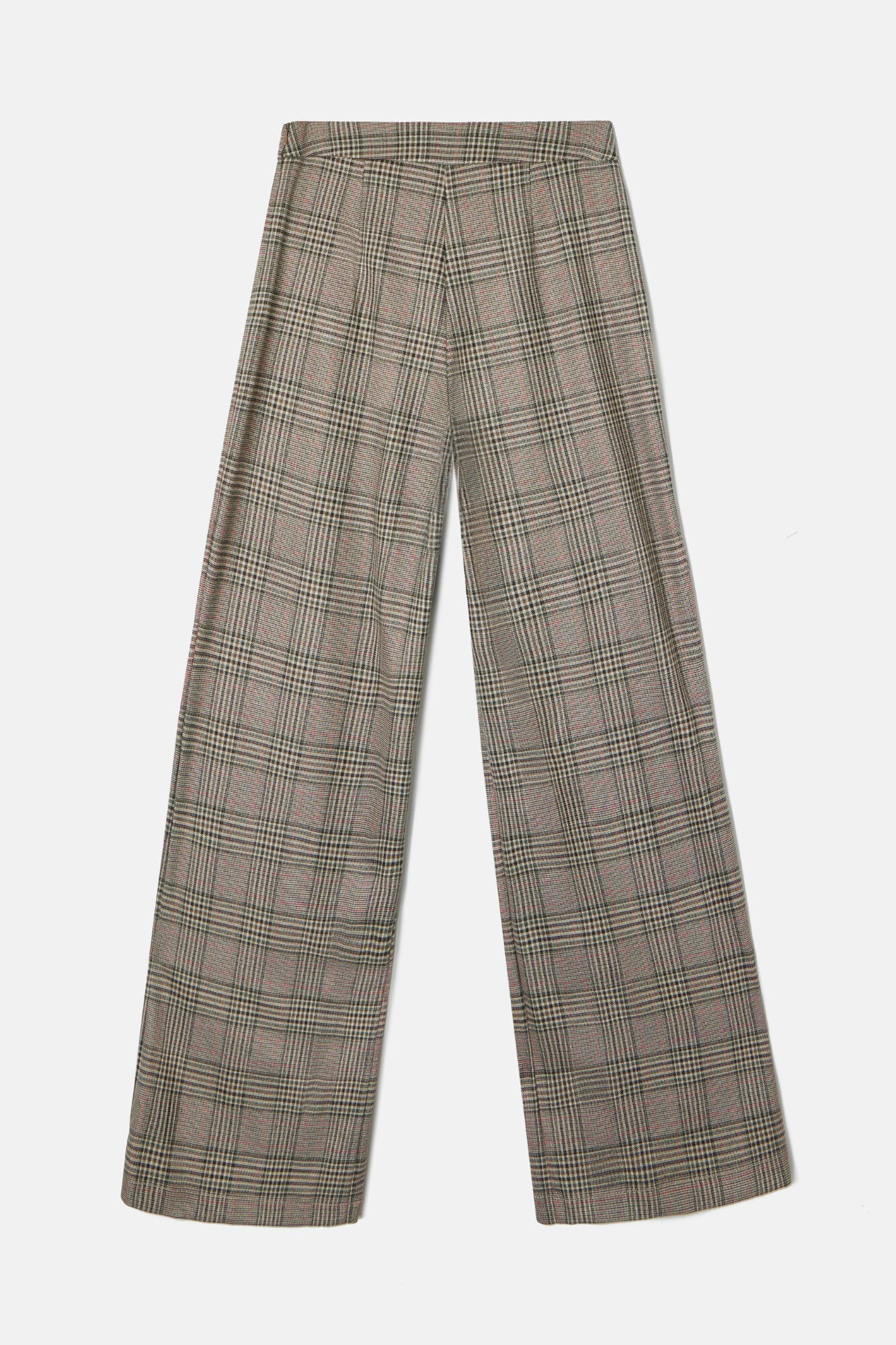 Silbon Cal&ccedil;a palazzo xadrez Verde