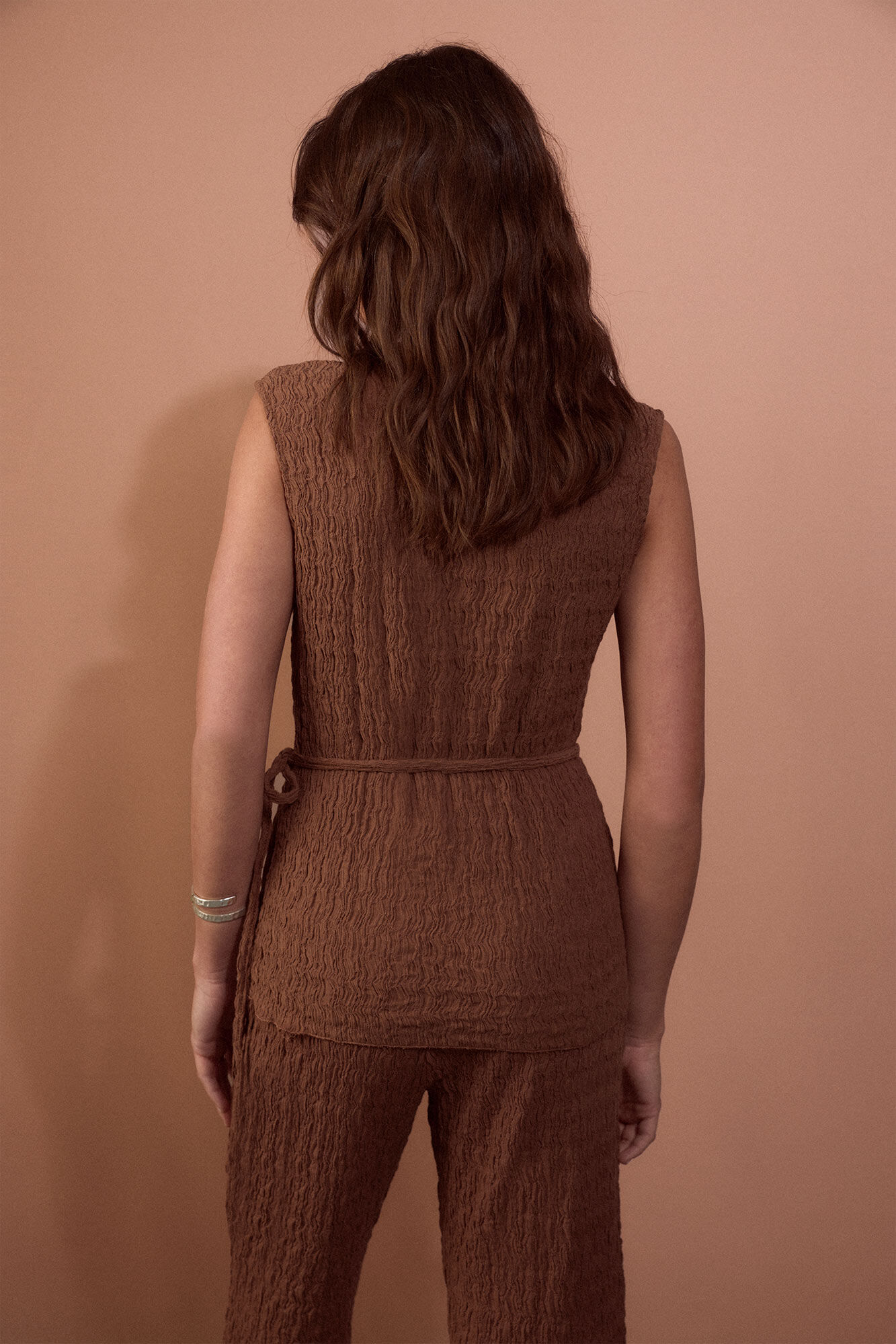 Slowlove C&aacute;rdigan de punto Brown