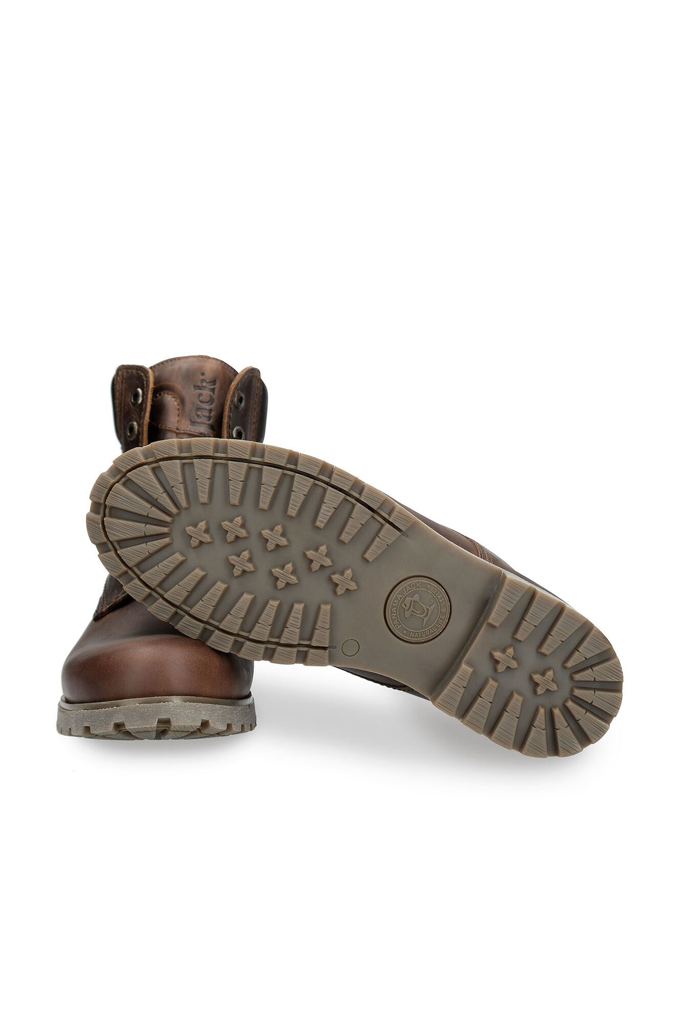 Panama Jack Men's nappa leather boots Brown