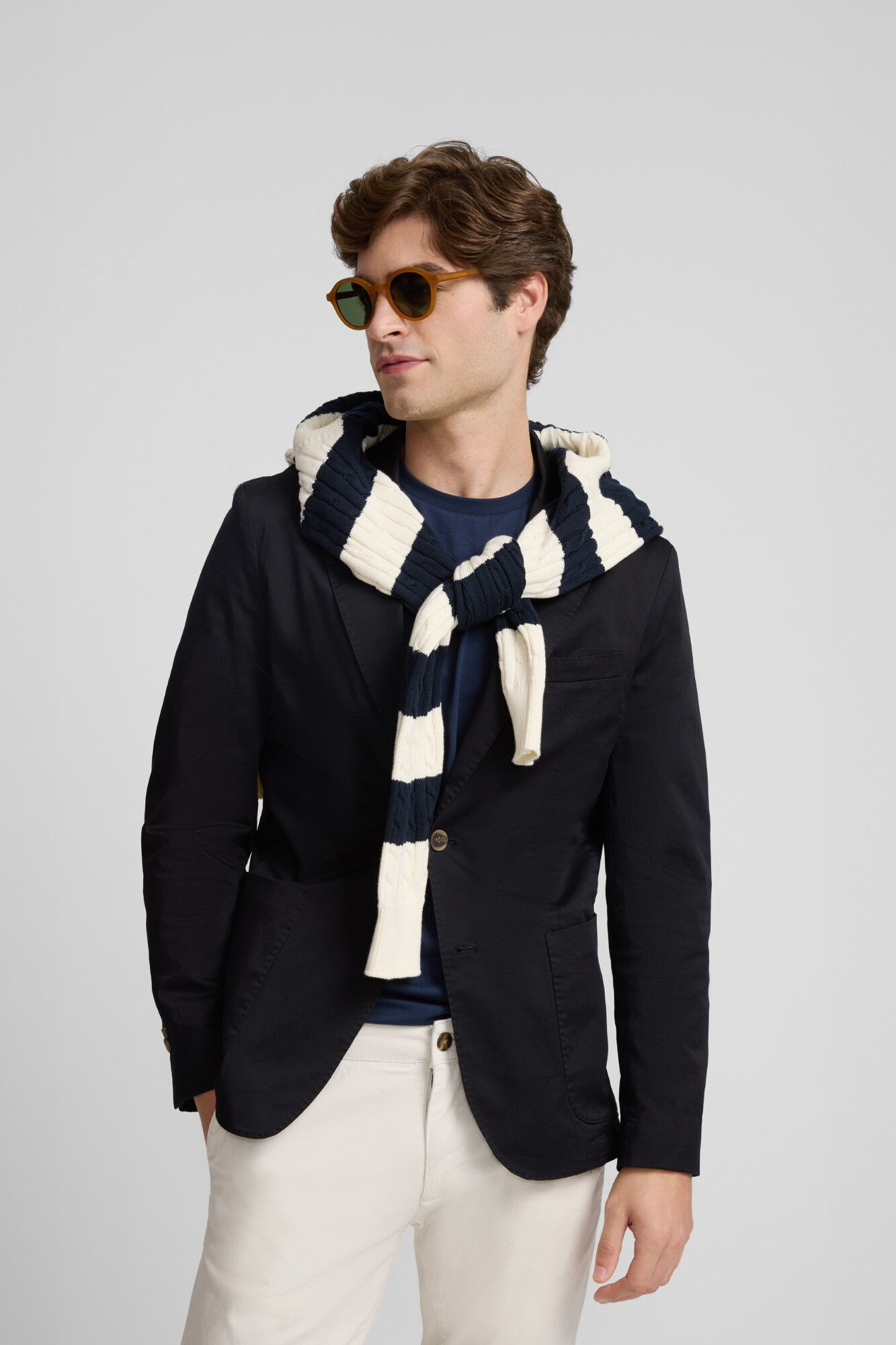 Silbon Casual American Navy
