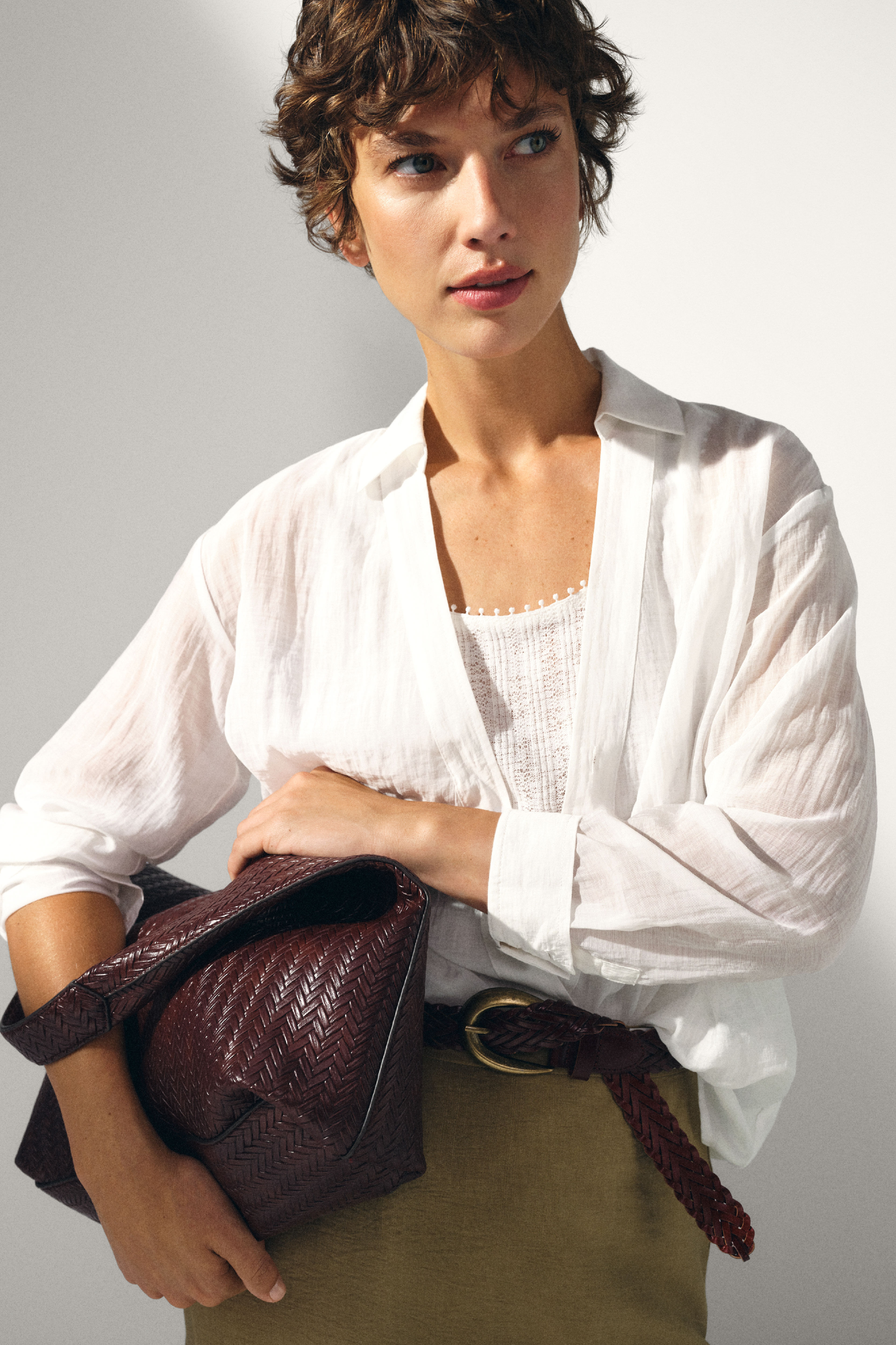 Cortefiel Blusa cruzada ligera