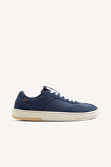 Gioseppo Masasi leather trainers Navy
