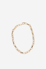 Cortefiel Collar corto cadena Amarillo
