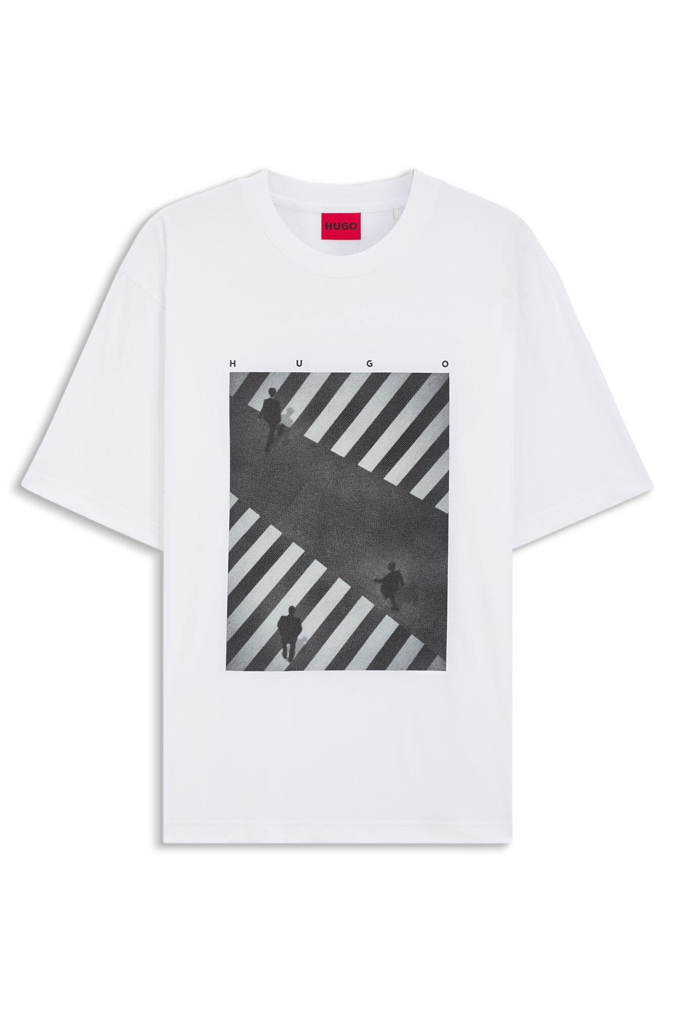 HUGO Camiseta de manga corta Blanco