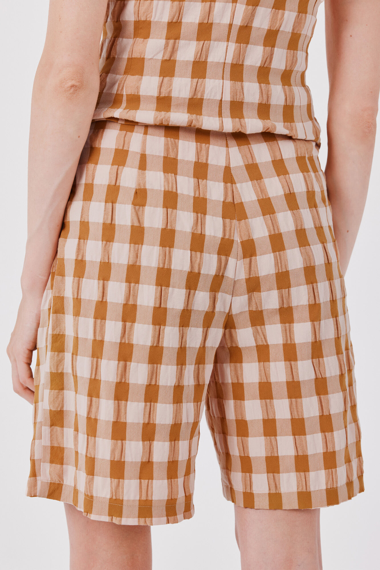 Cortefiel Gingham dress pants Multicolour