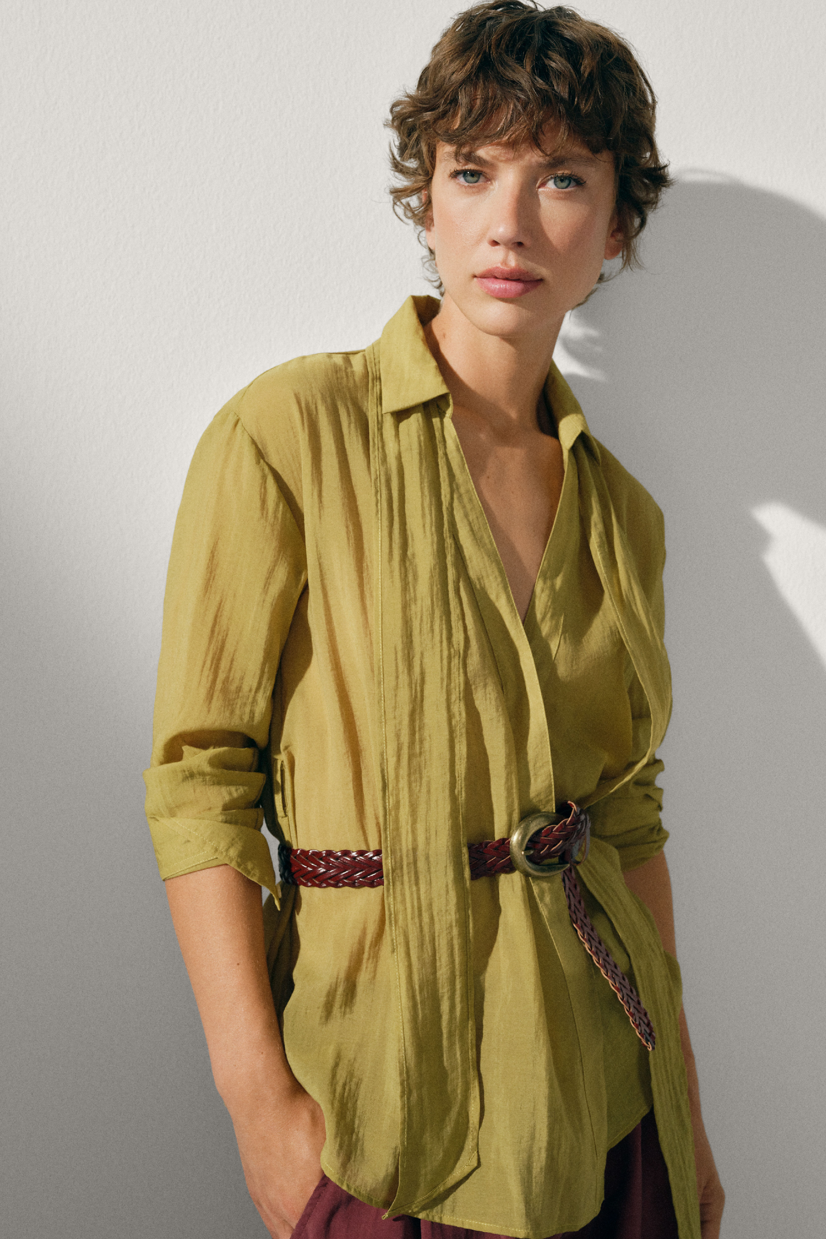 Cortefiel Blusa cruzada ligera