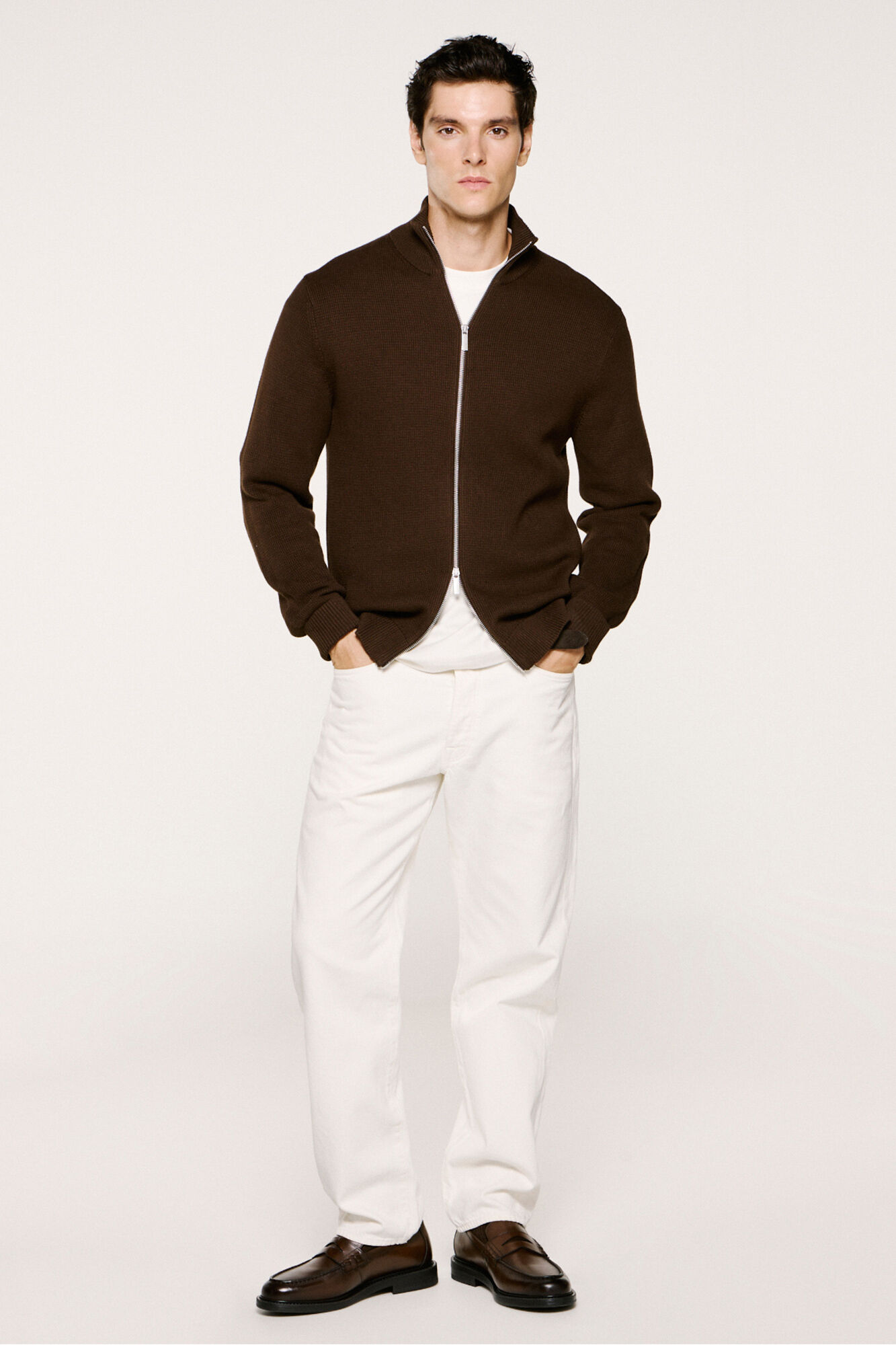 Selected 100% cotton cardigan