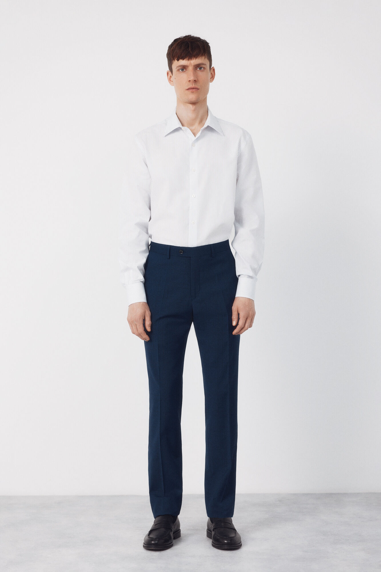 Cortefiel Blue checked dynamic trousers
