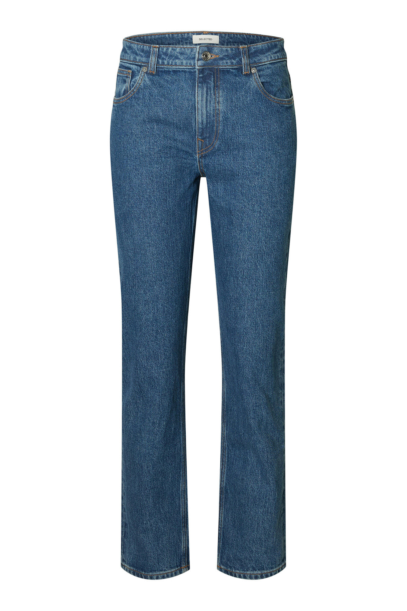 Selected Cal&ccedil;a jeans Slim Fit. Azul