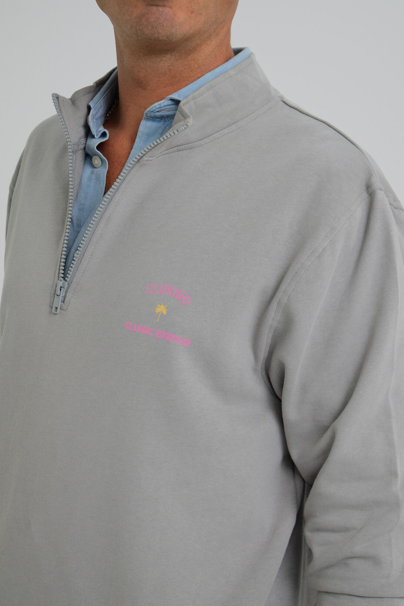 Cloking Cloking Club Sweatshirt Zip fastening
