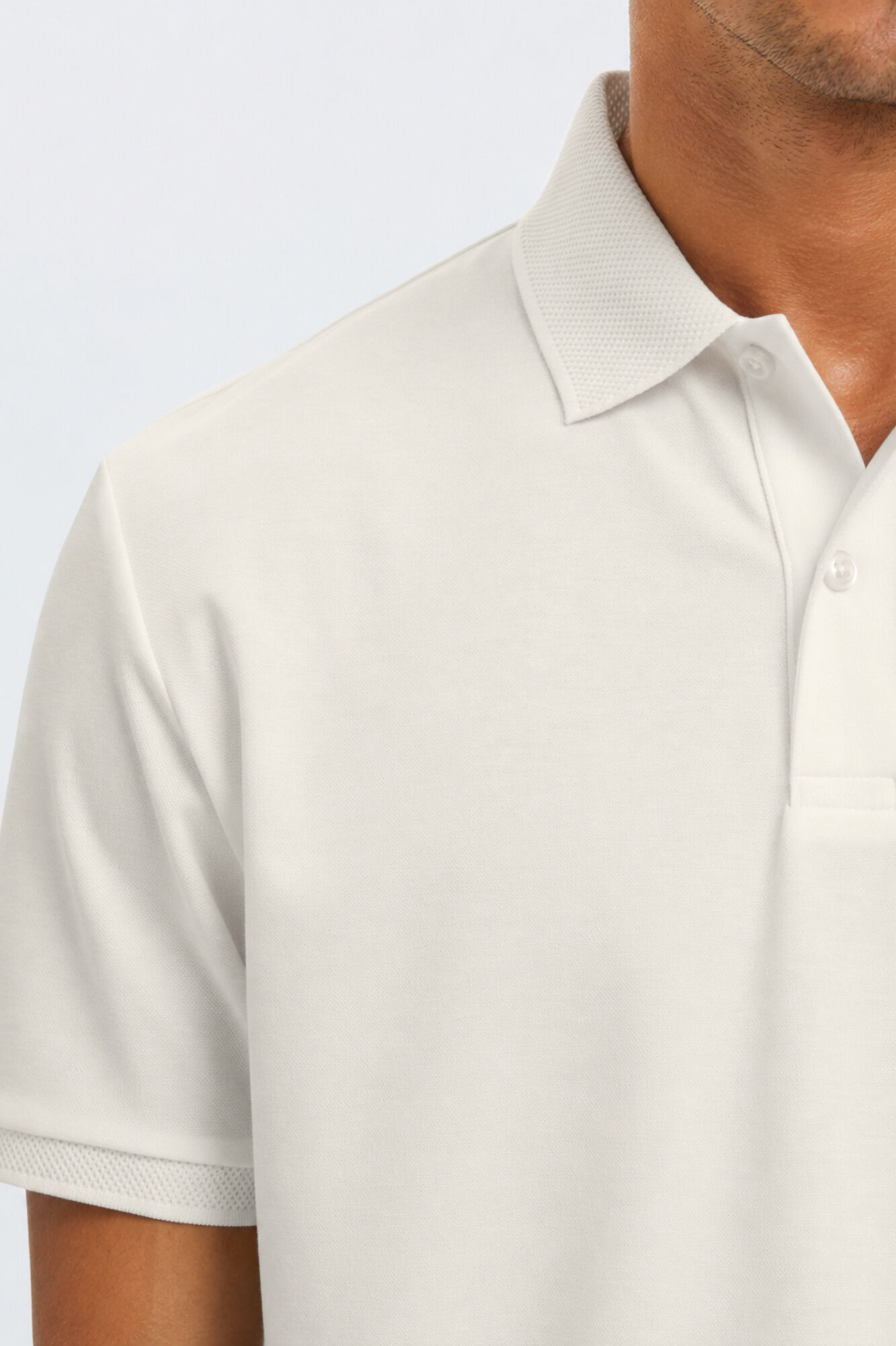 Selected Piqu&eacute; basic polo shirt