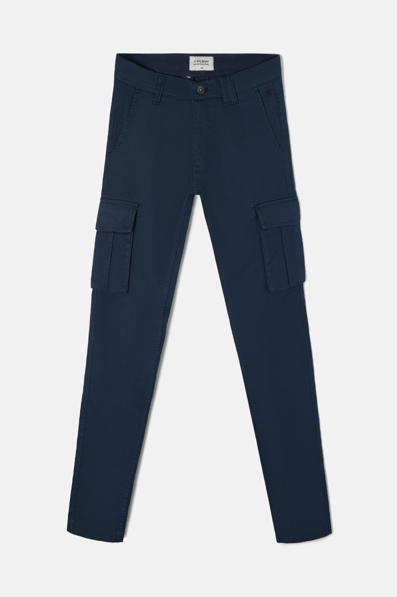 Silbon Casual sport cargo pants Navy