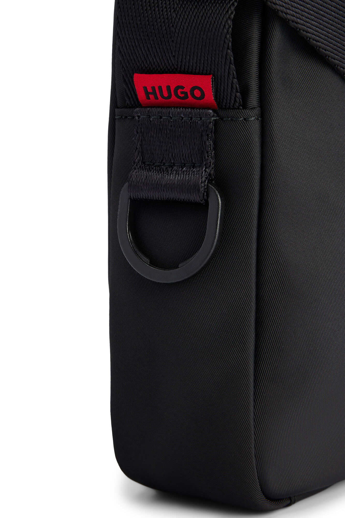 HUGO Mala com logo Preto