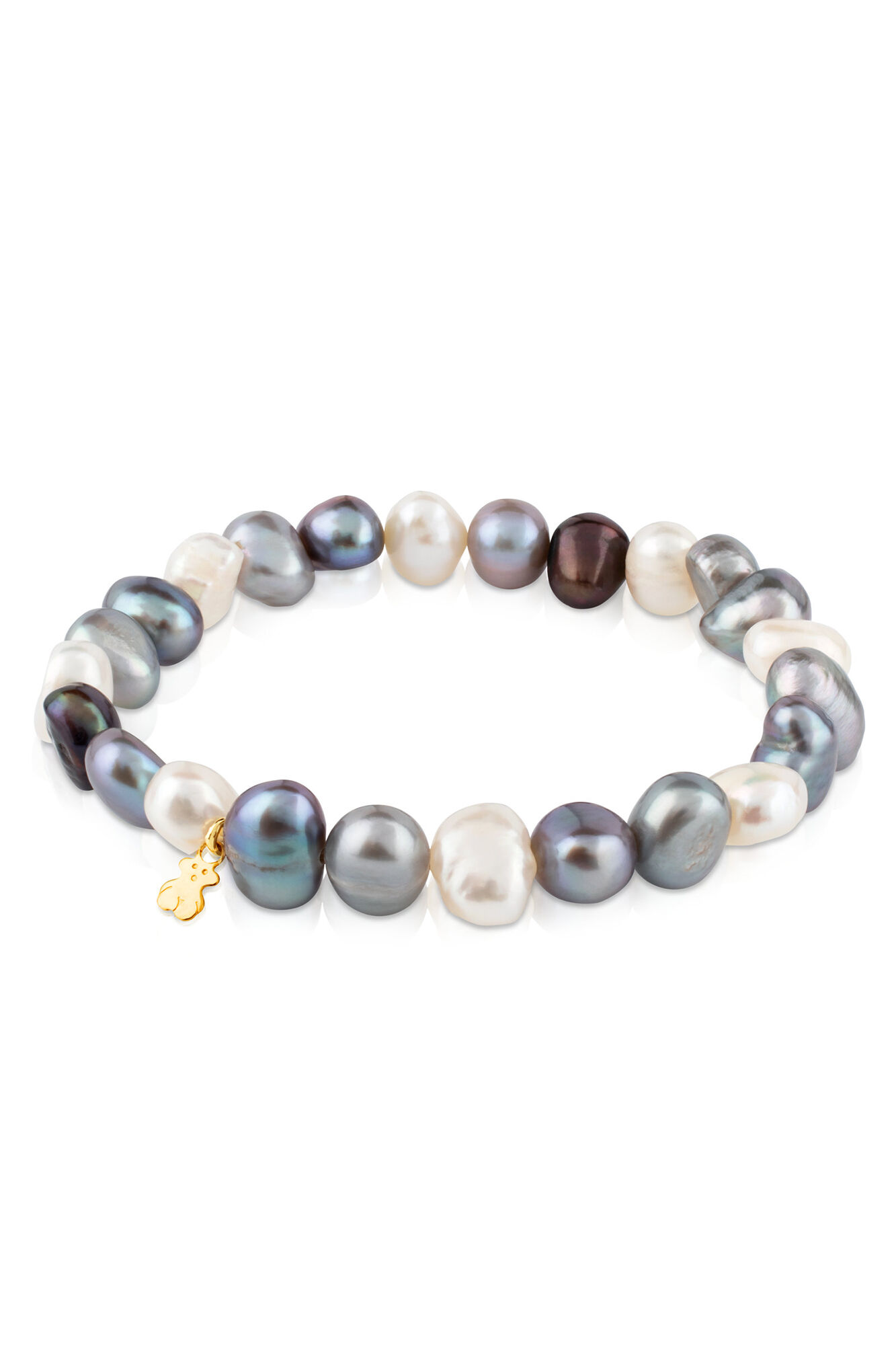 Tous Sweet Dolls gold bracelet with cultured Baroque pearls Gold