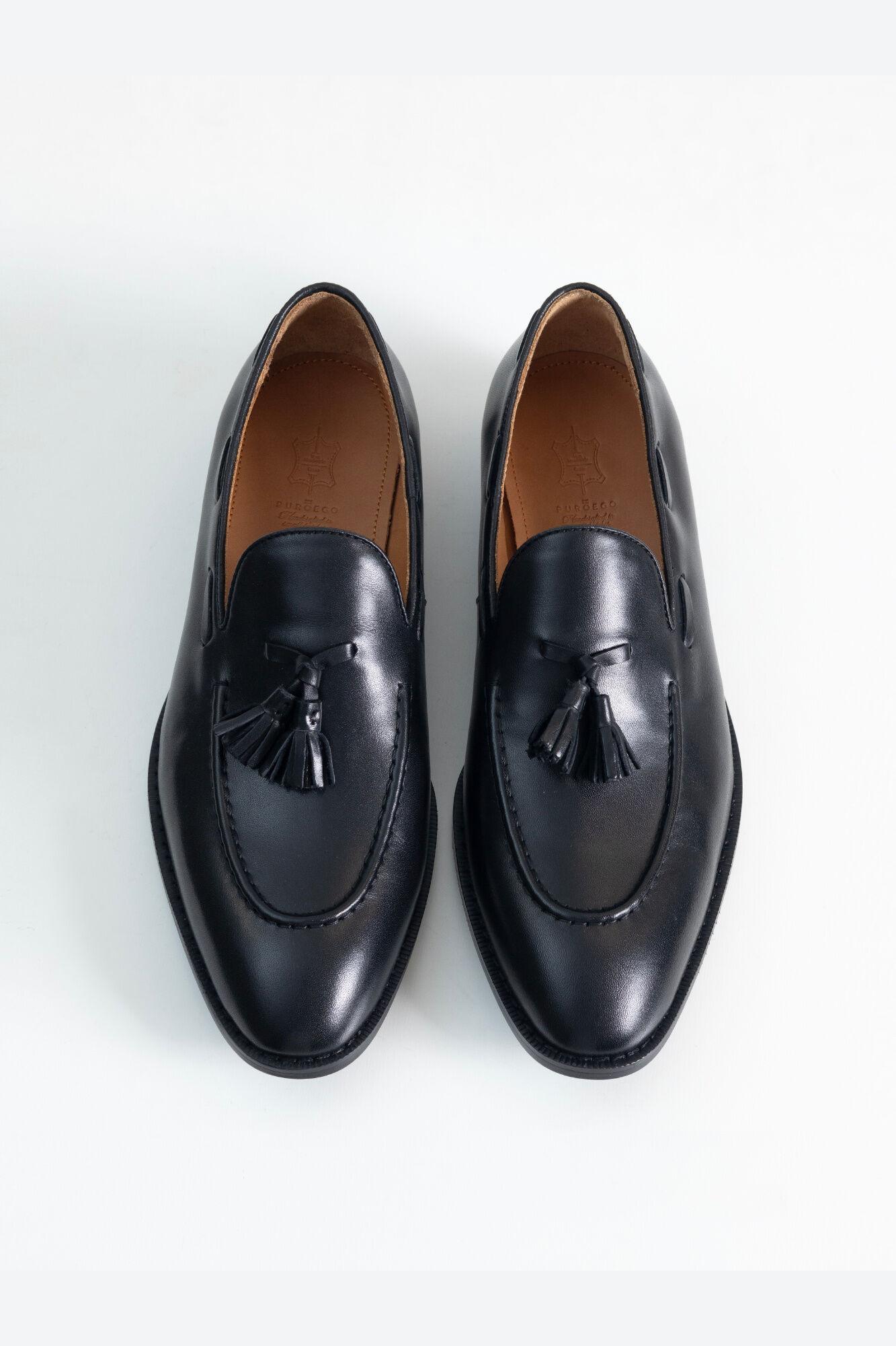 PuroEGO Leather tassel loafer