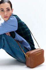 Lola Casademunt Monogram basic crossbody Brown