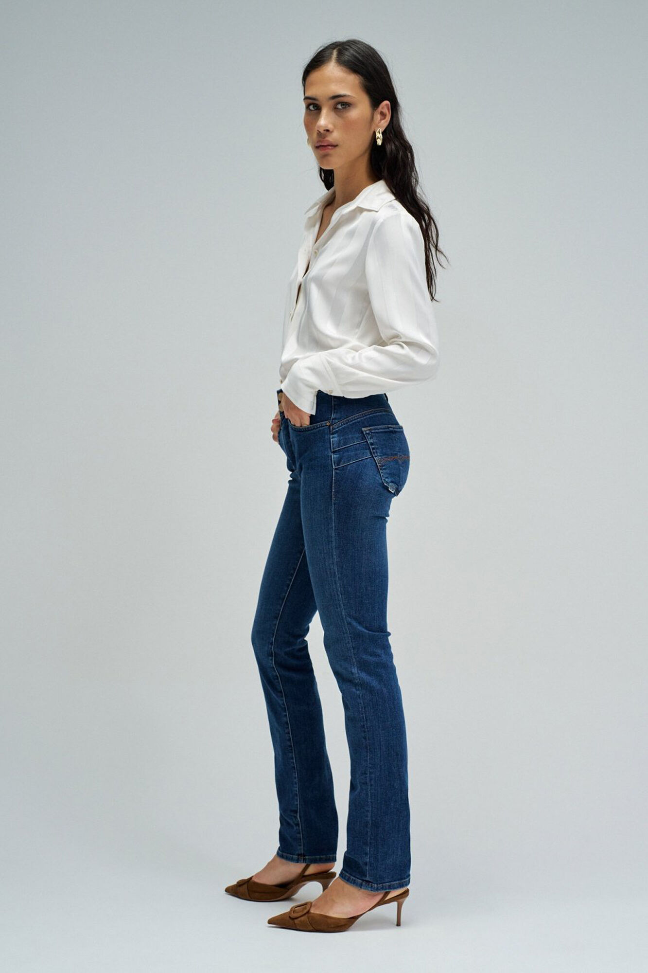 Salsa Jeans Secret slim basic jeans Blue