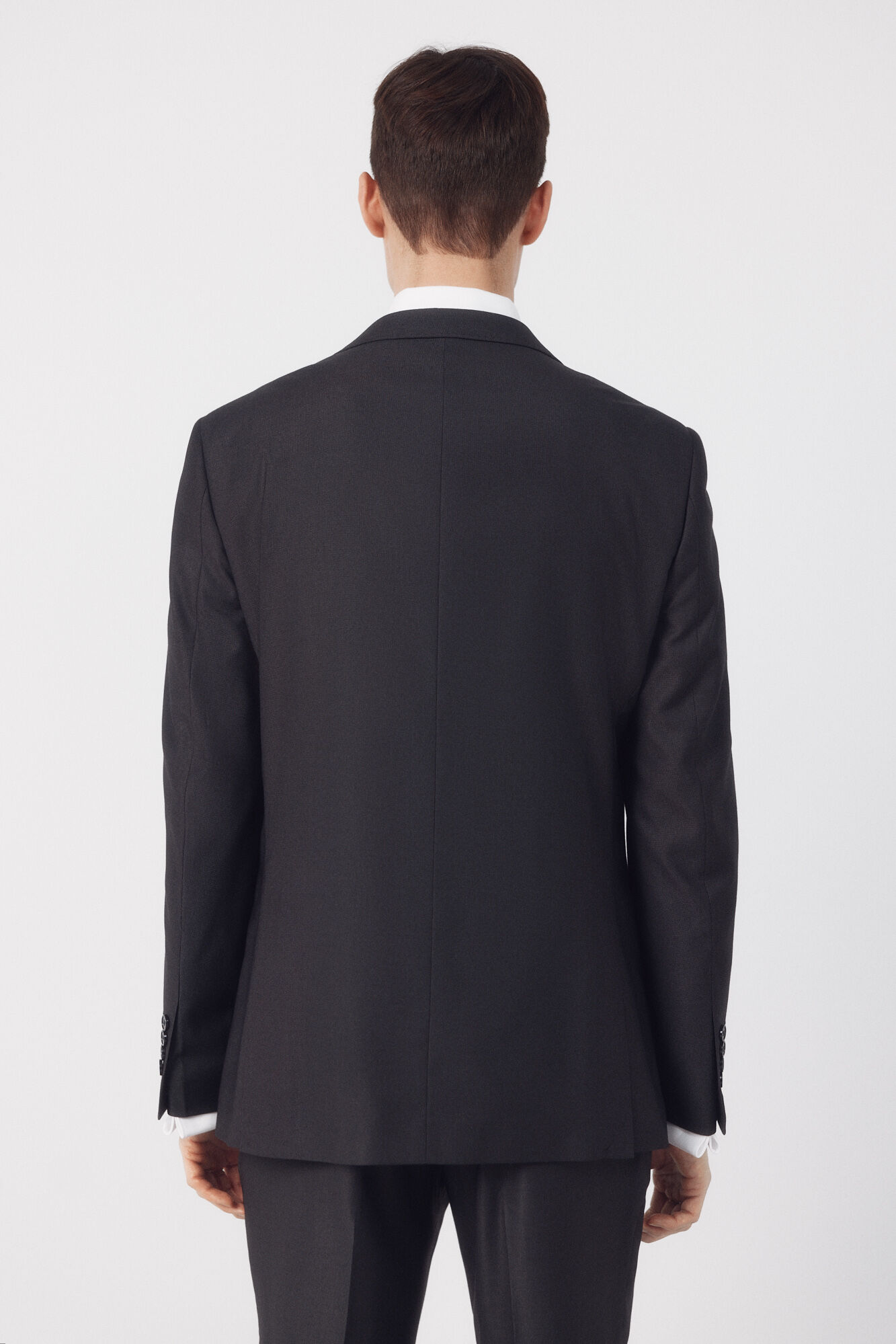 Cortefiel Structured blazer Serie XXI Dark grey