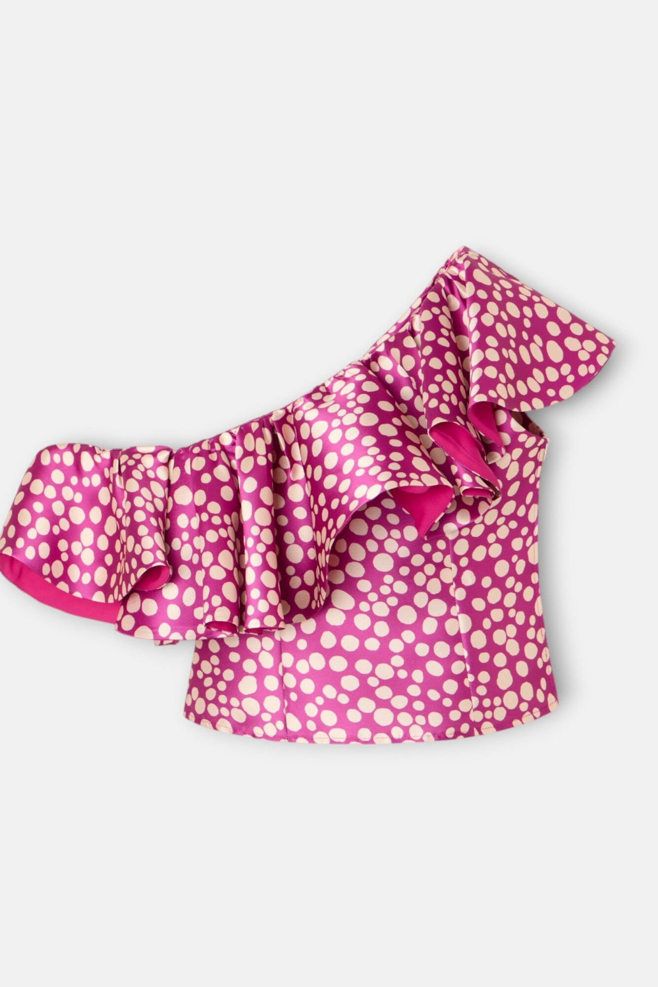 Silbon Printed top Event Collection Purple