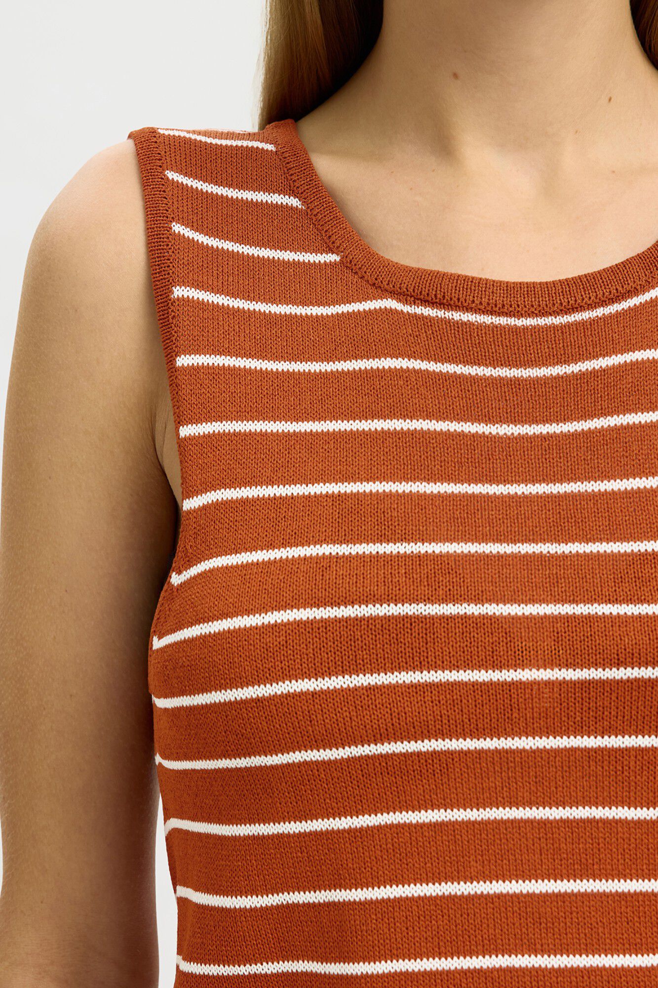 Selected Sleeveless jersey-knit top