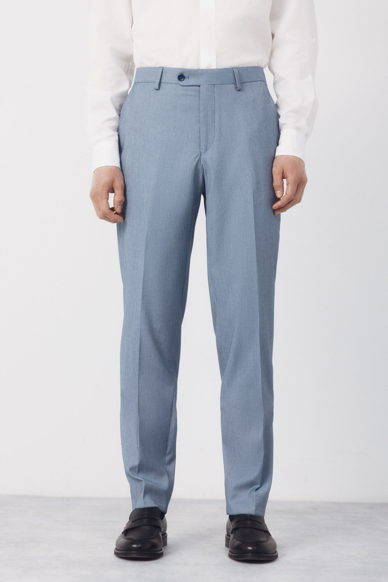 Cortefiel Blue serge Serie XXI trousers