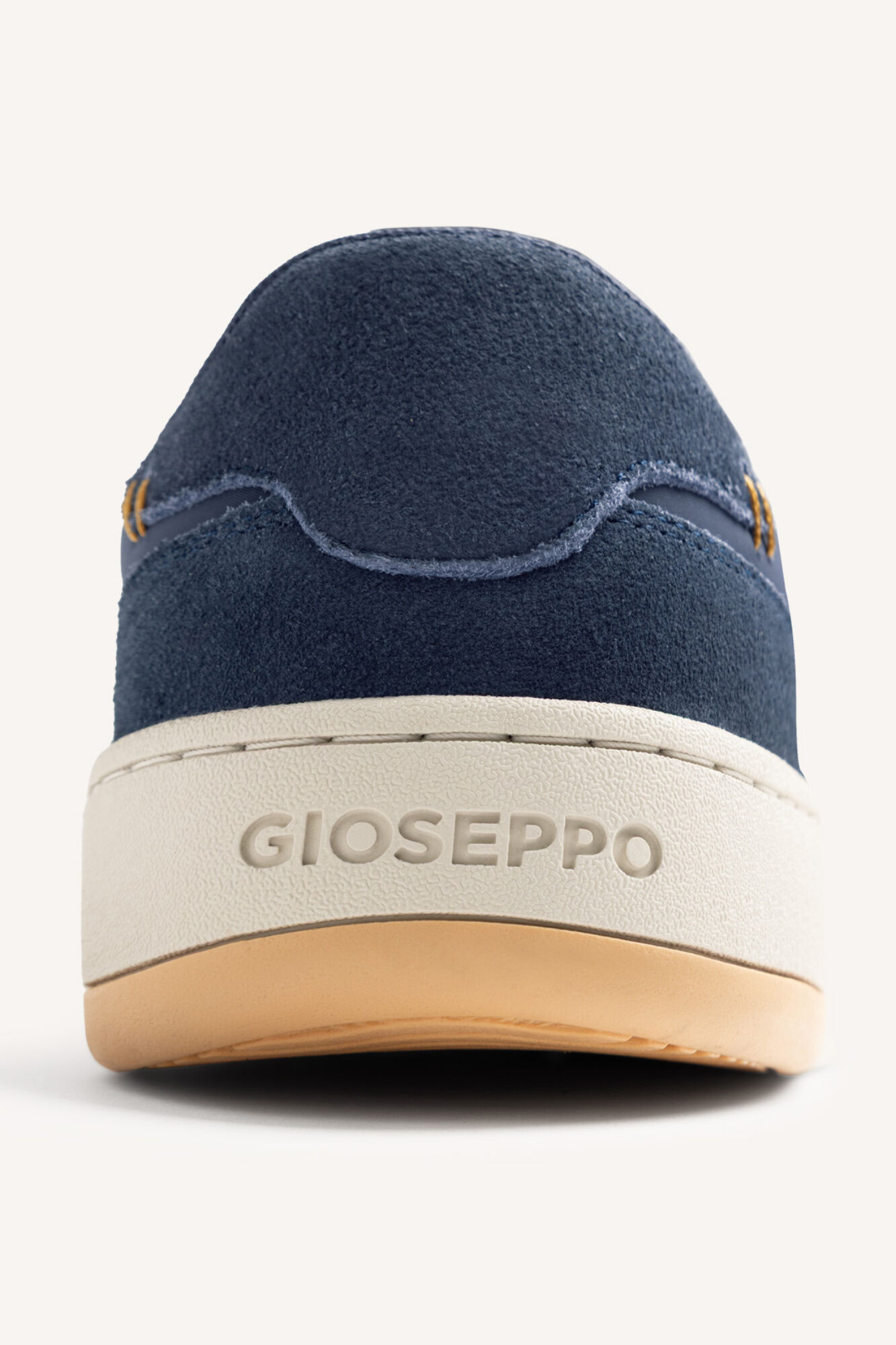 Gioseppo Masasi leather trainers Navy