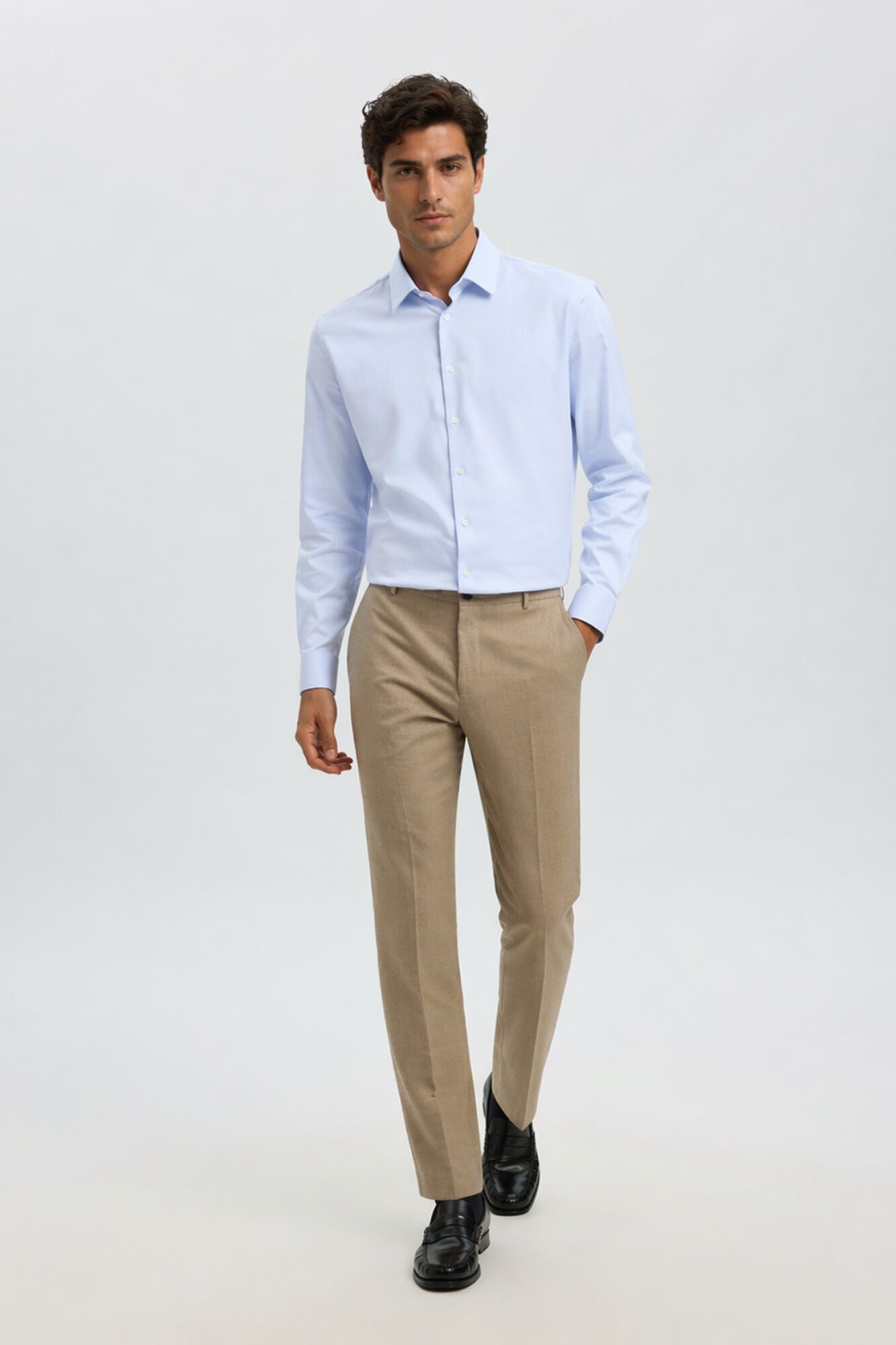 Selected Camisa Slim Fit de vestir