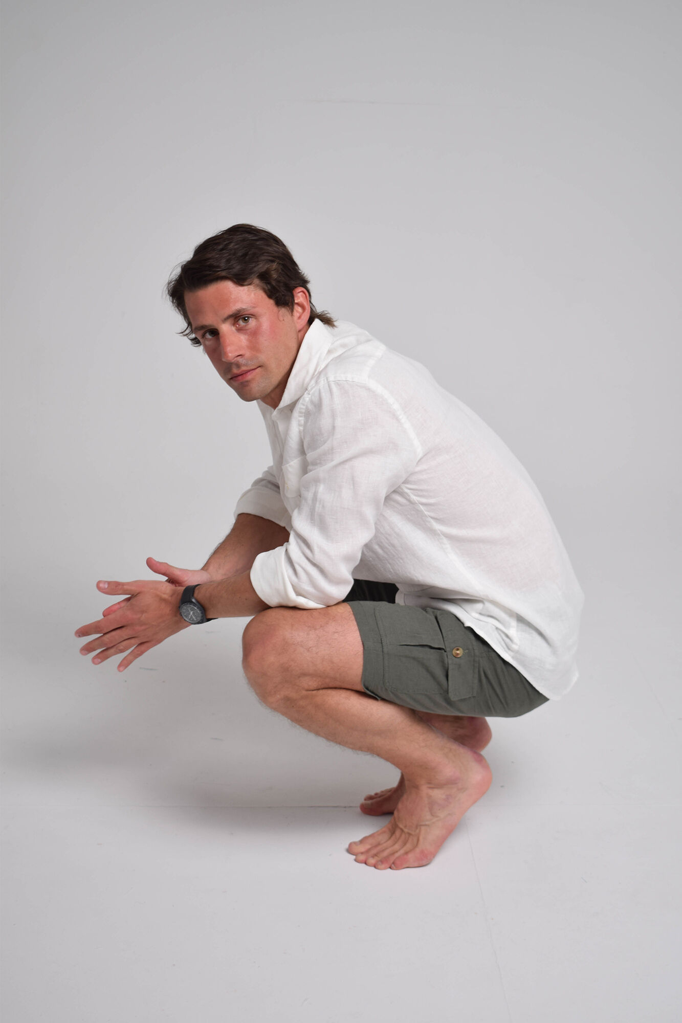 Cloking Bermuda Linen Cargo